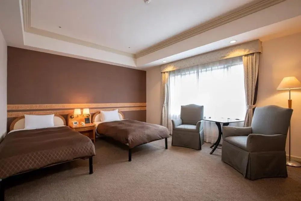 Bed in Hotel Cadenza Tokyo Bed in Hotel Cadenza Tokyo