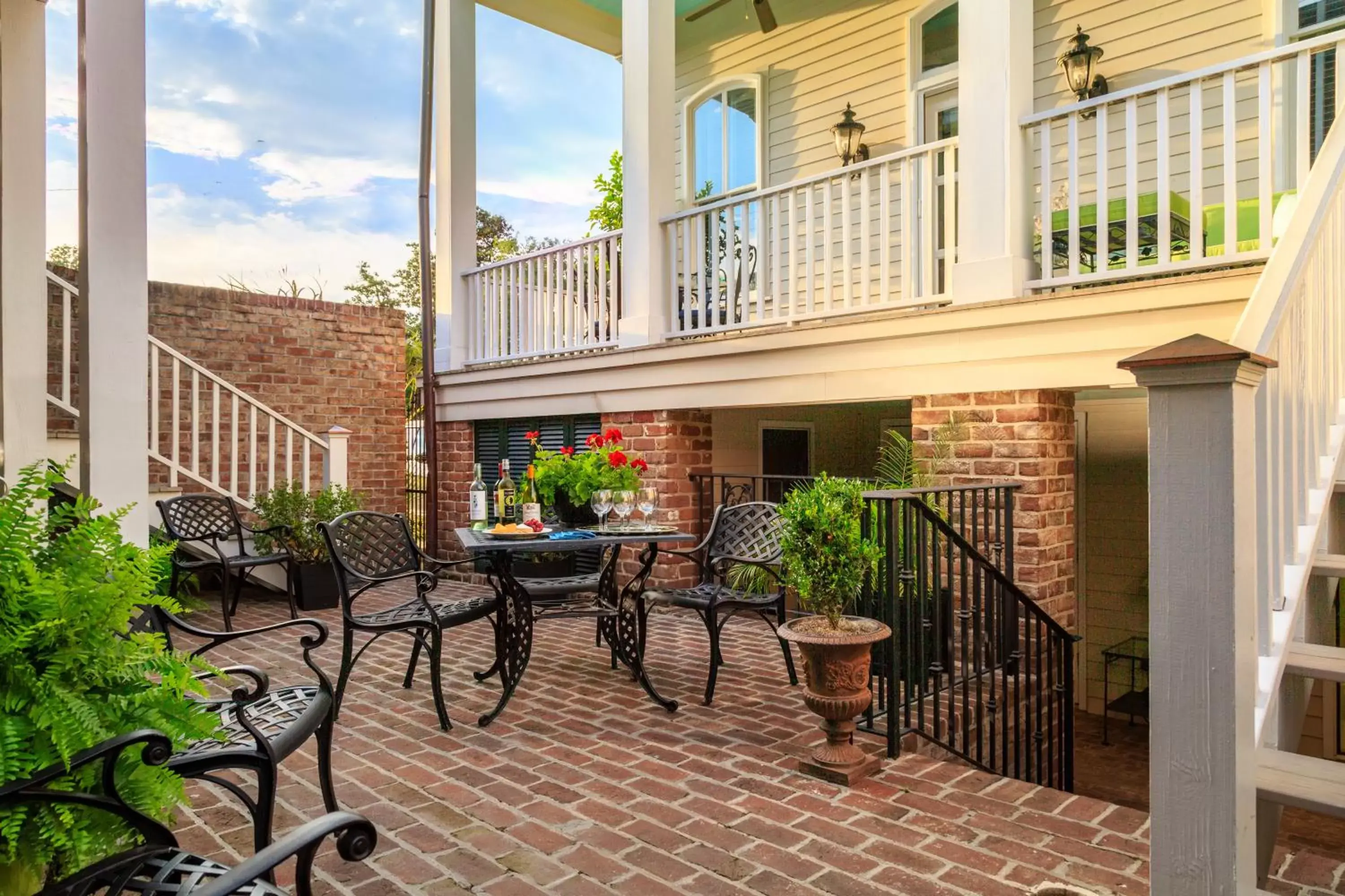 Patio in The Inn on West Liberty