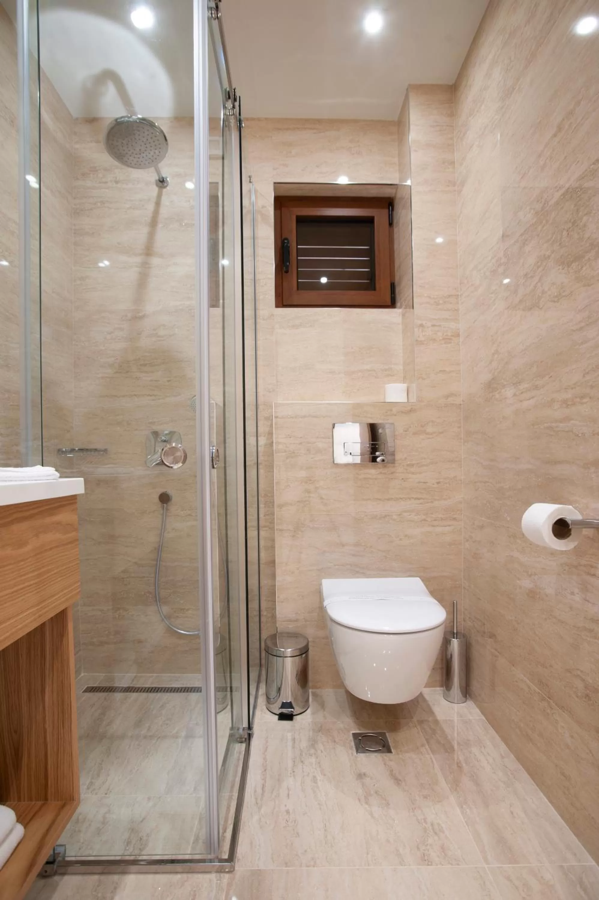 Shower in Hotel Villa Gracia