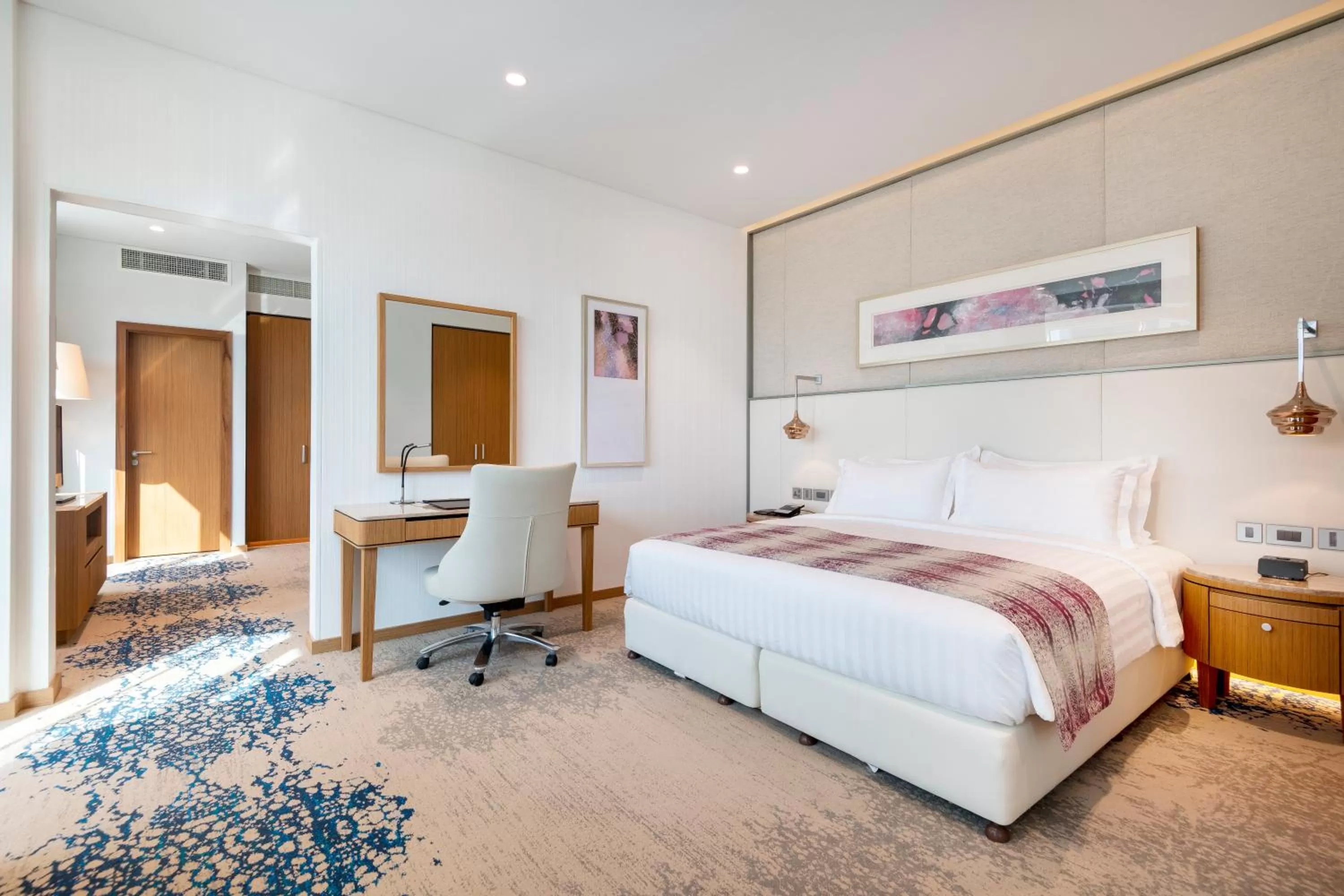 Photo of the whole room, Bed in Jouri a Murwab hotel Doha