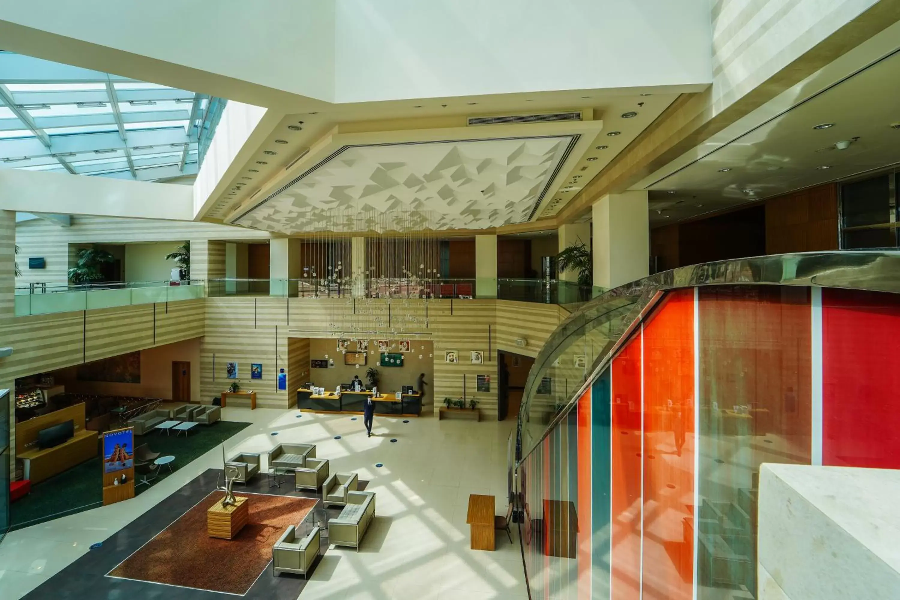 Facade/entrance in Novotel Fujairah