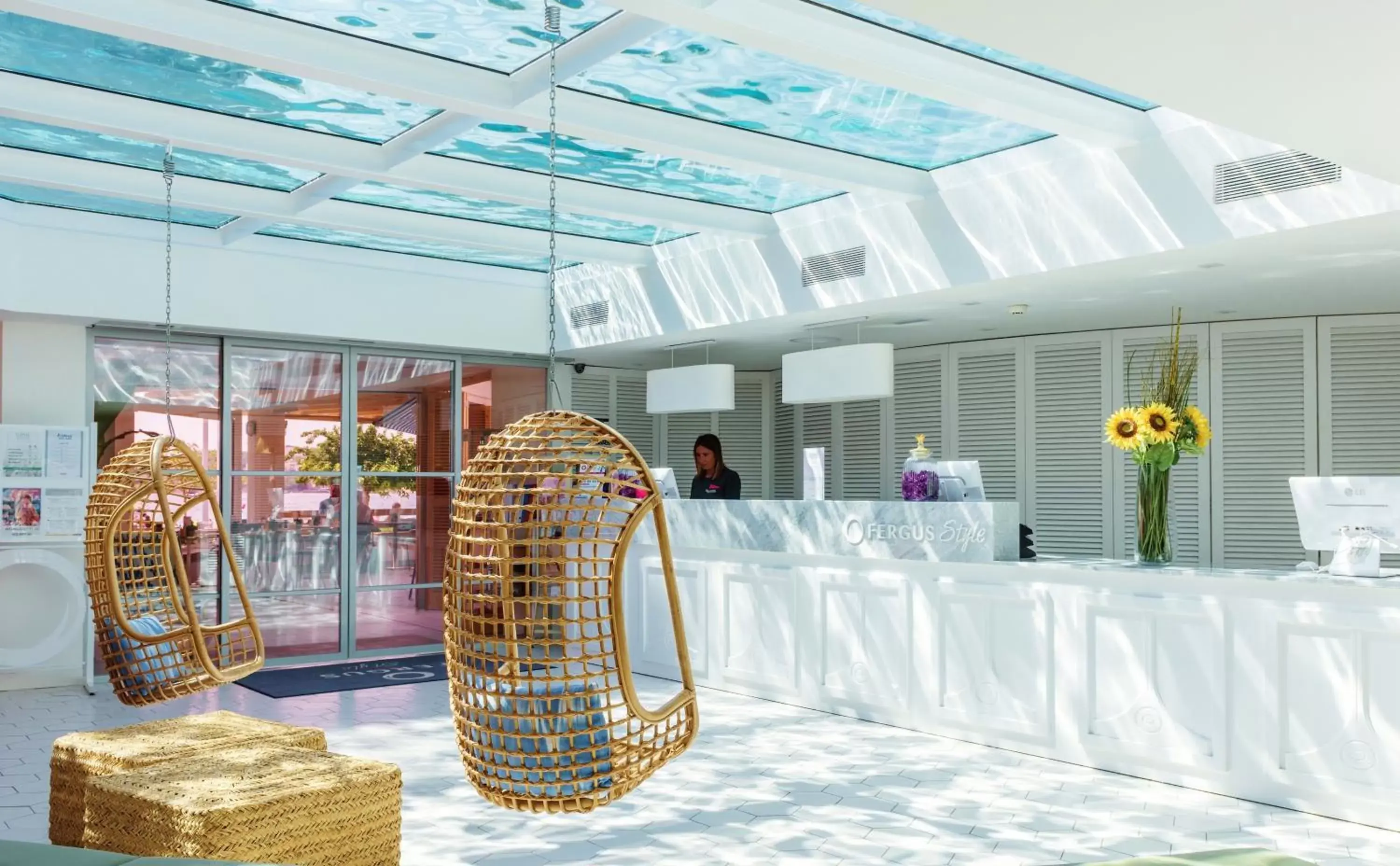 Lobby or reception in FERGUS Style Palmanova - Adults Only Lobby or reception in FERGUS Style Palmanova - Adults Only