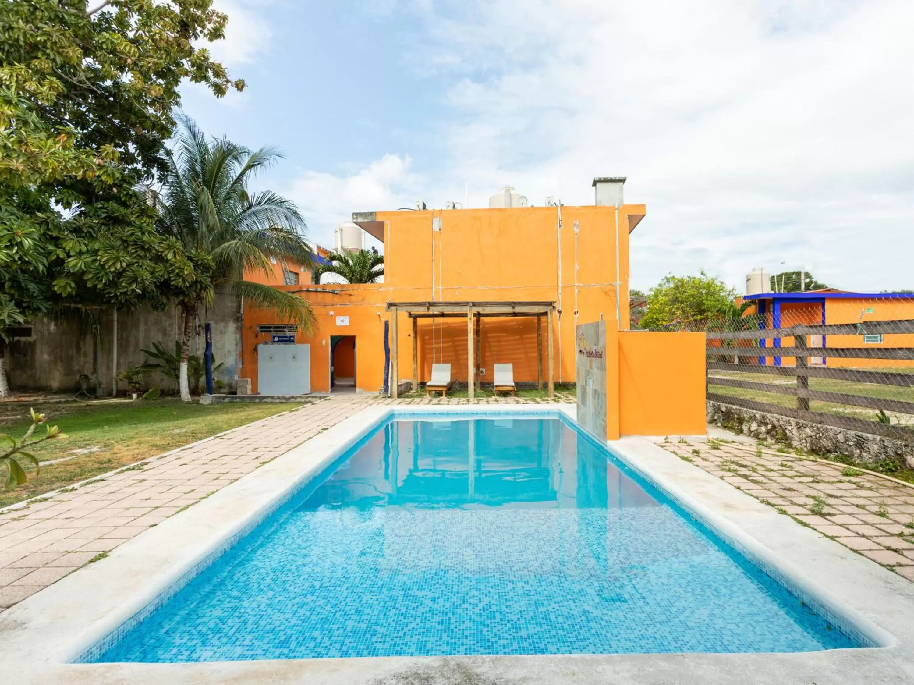 Swimming Pool in Hotel Hacienda Bacalar