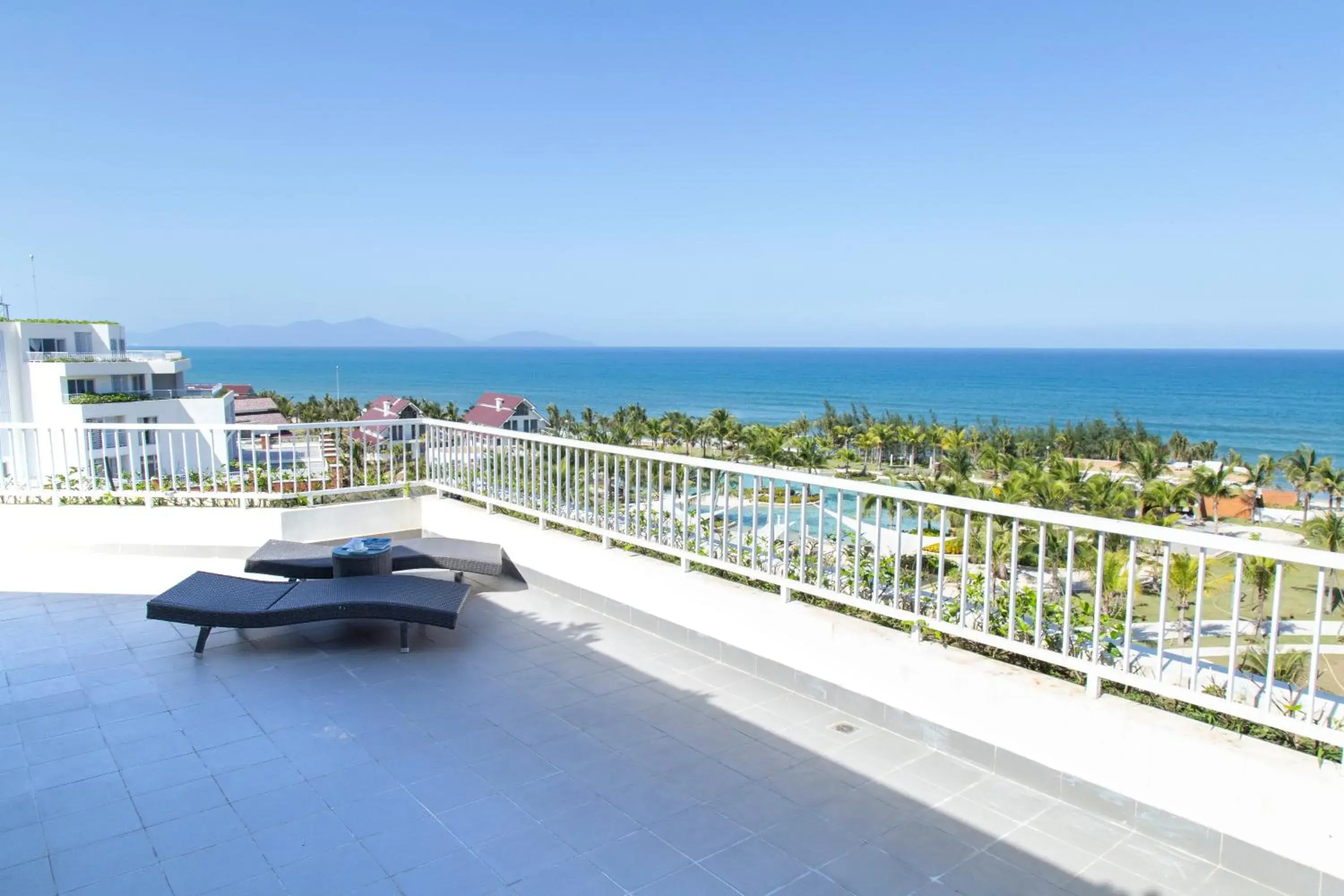 Balcony/Terrace, Sea View in Citadines Pearl Hoi An