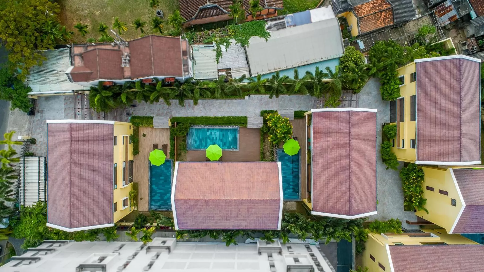 Property building, Bird's-eye View in Palm Village Hoian - STAY 24H