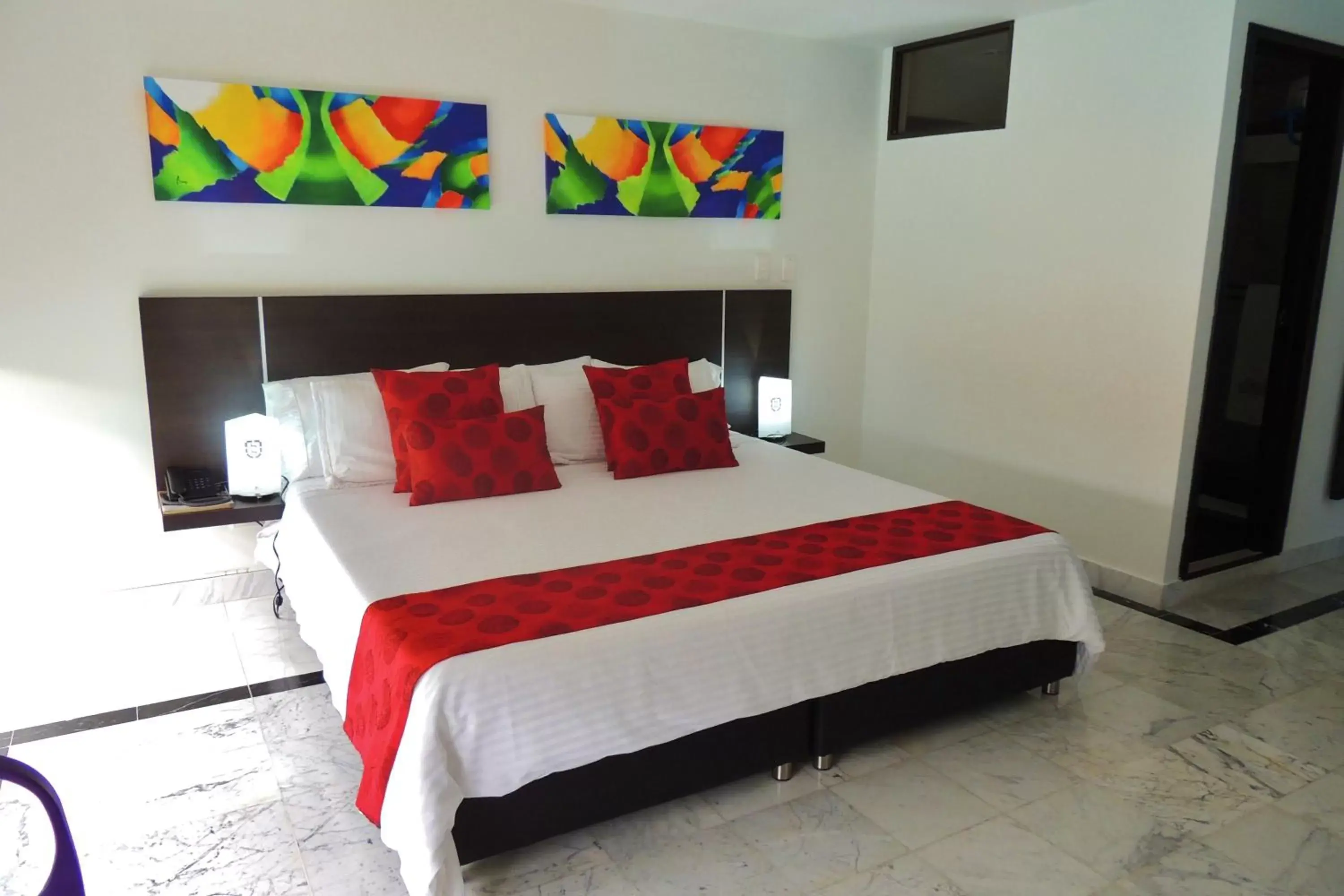 Bed in Hotel Montes De La Castellana Bed in Hotel Montes De La Castellana