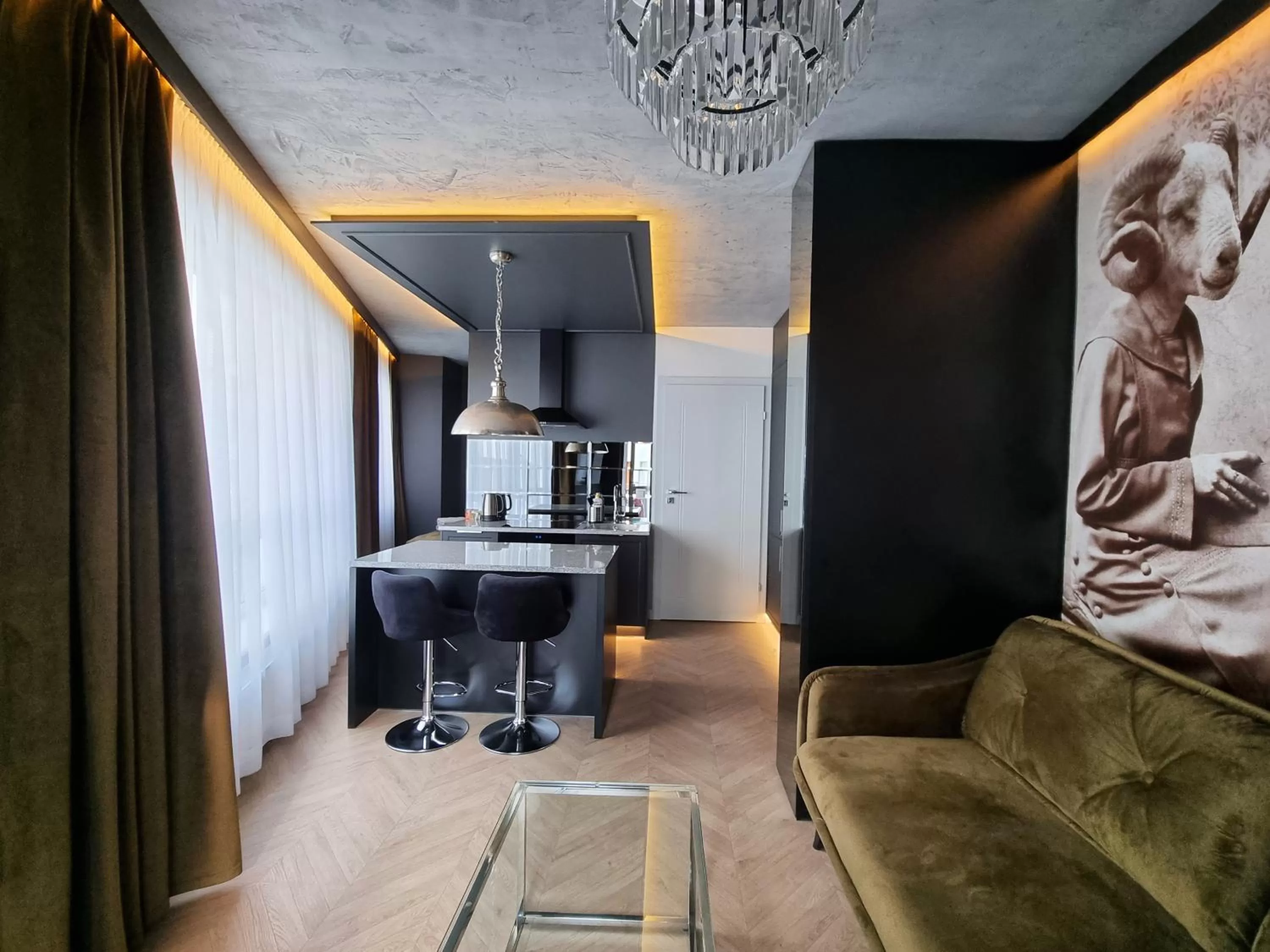 Living room in Silesia Aparthotel