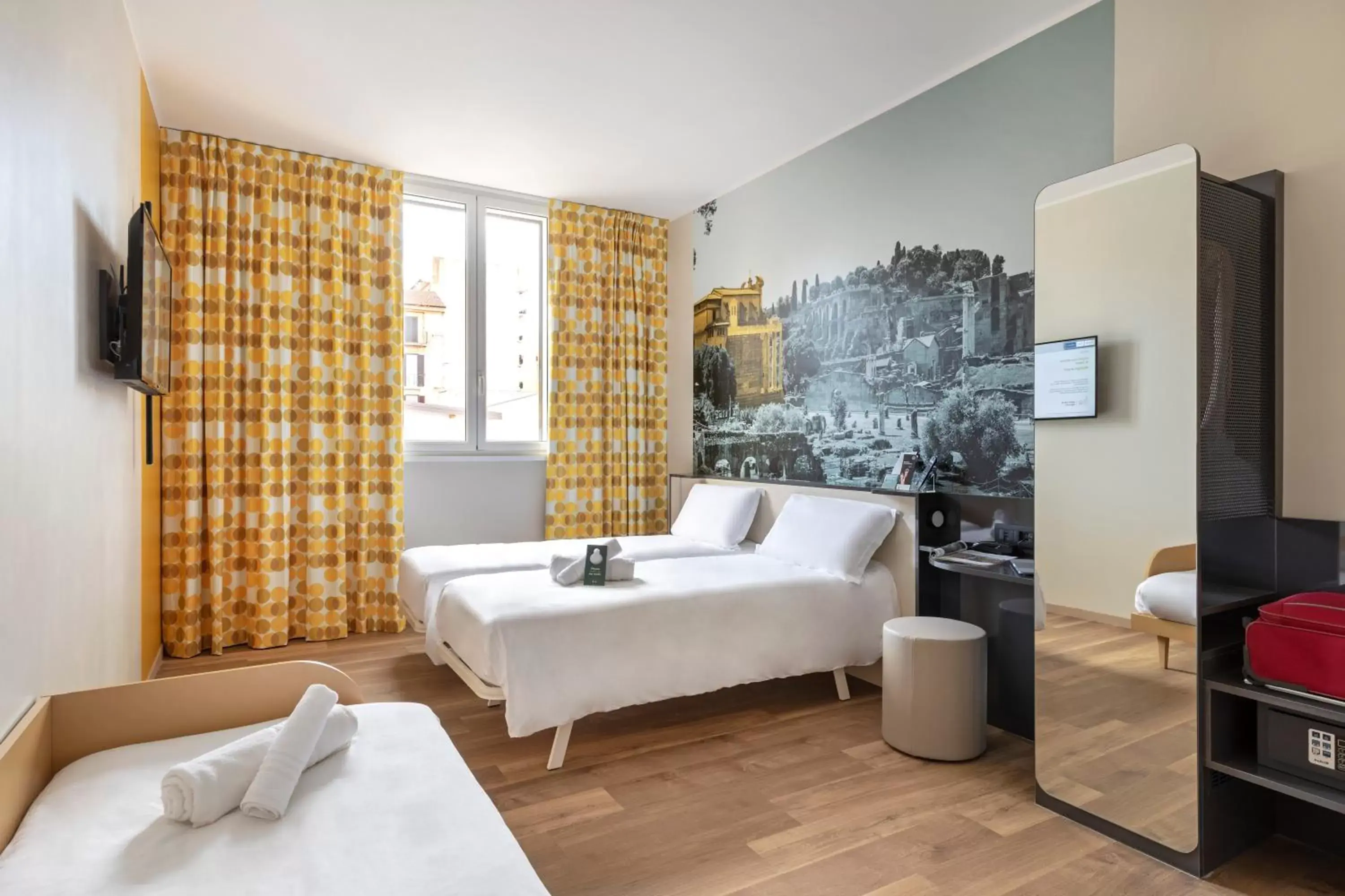 Bedroom, Seating Area in B&B Hotel Roma San Lorenzo Termini