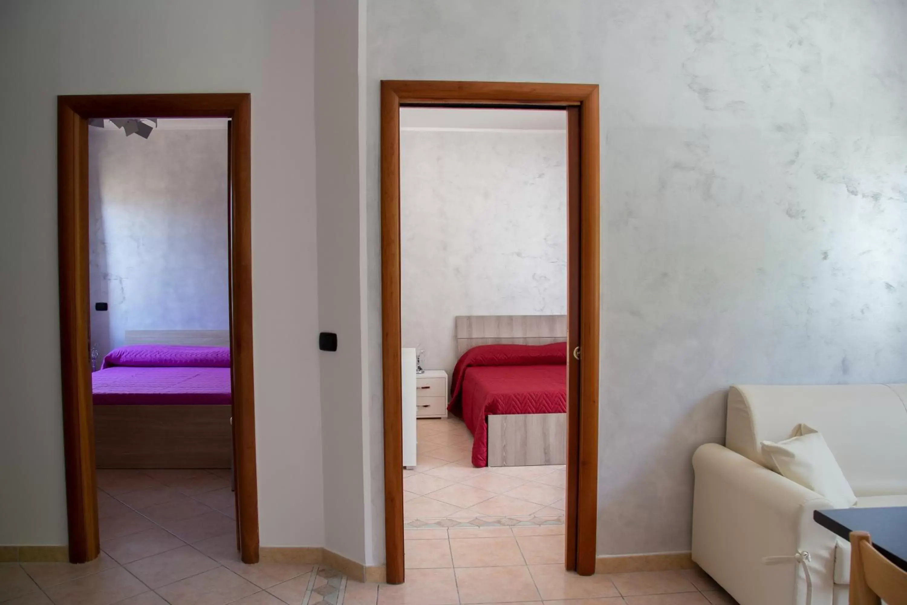 Bedroom, Seating Area in B&B Villa dei Sogni