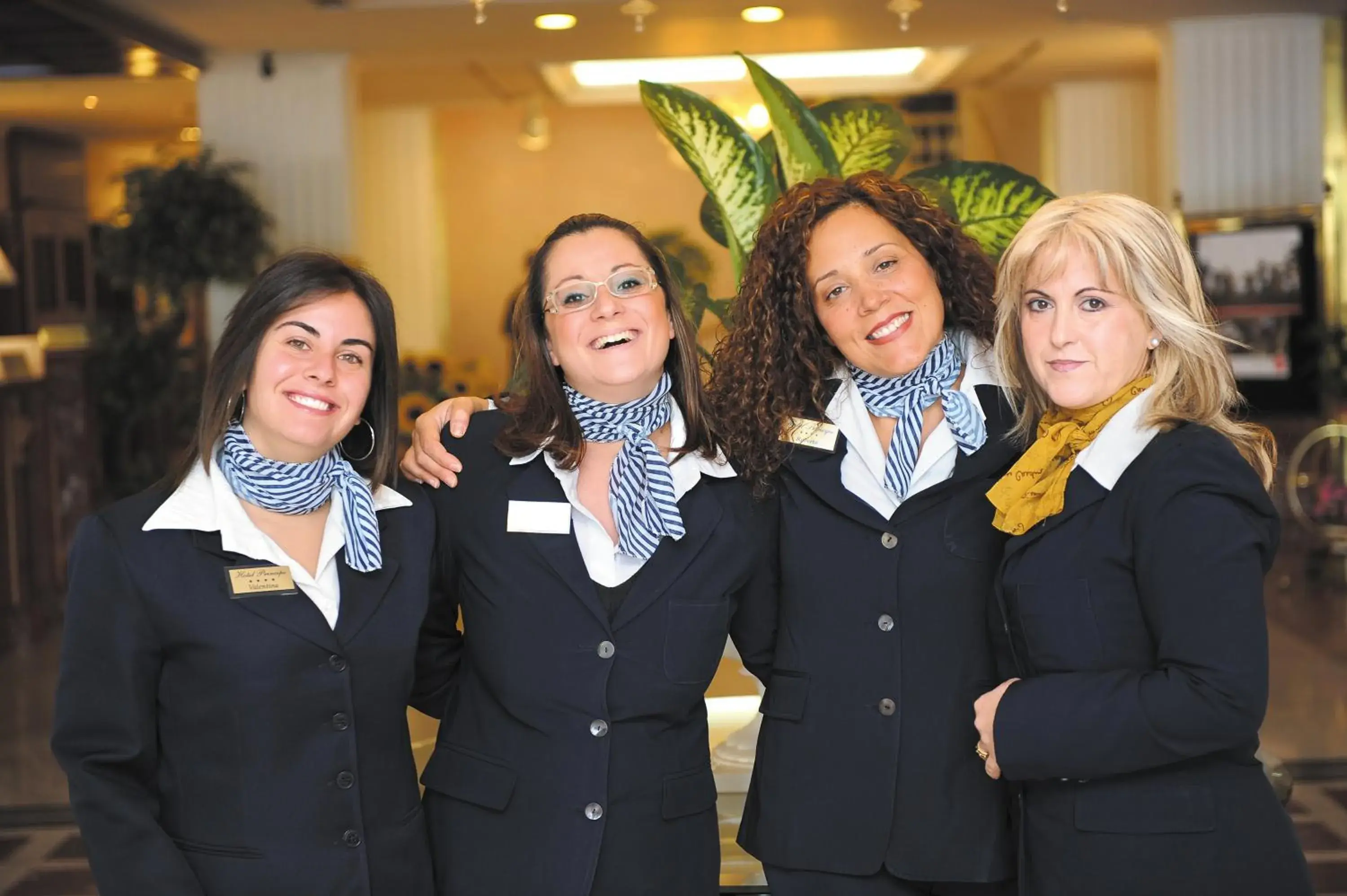 Staff in Hotel Principe