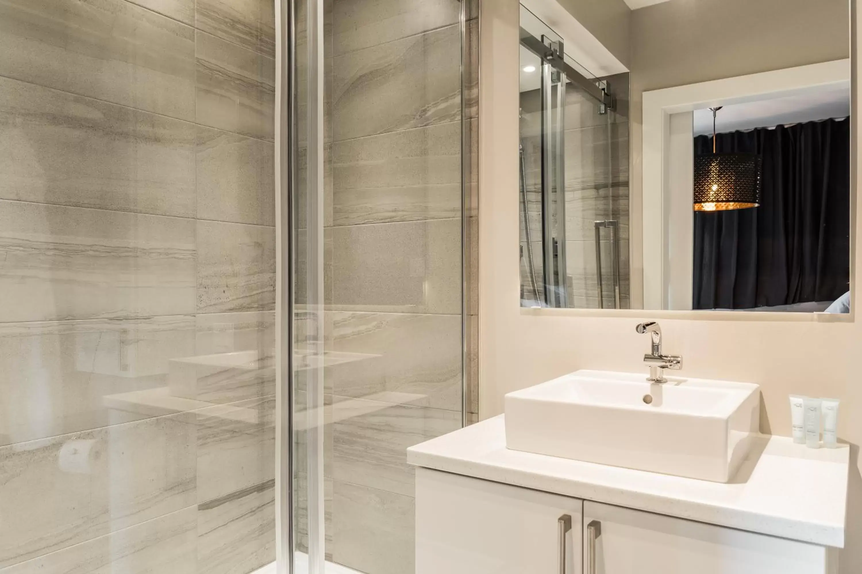 Bathroom in Capitol Robinson by Bower Hotels & Suites