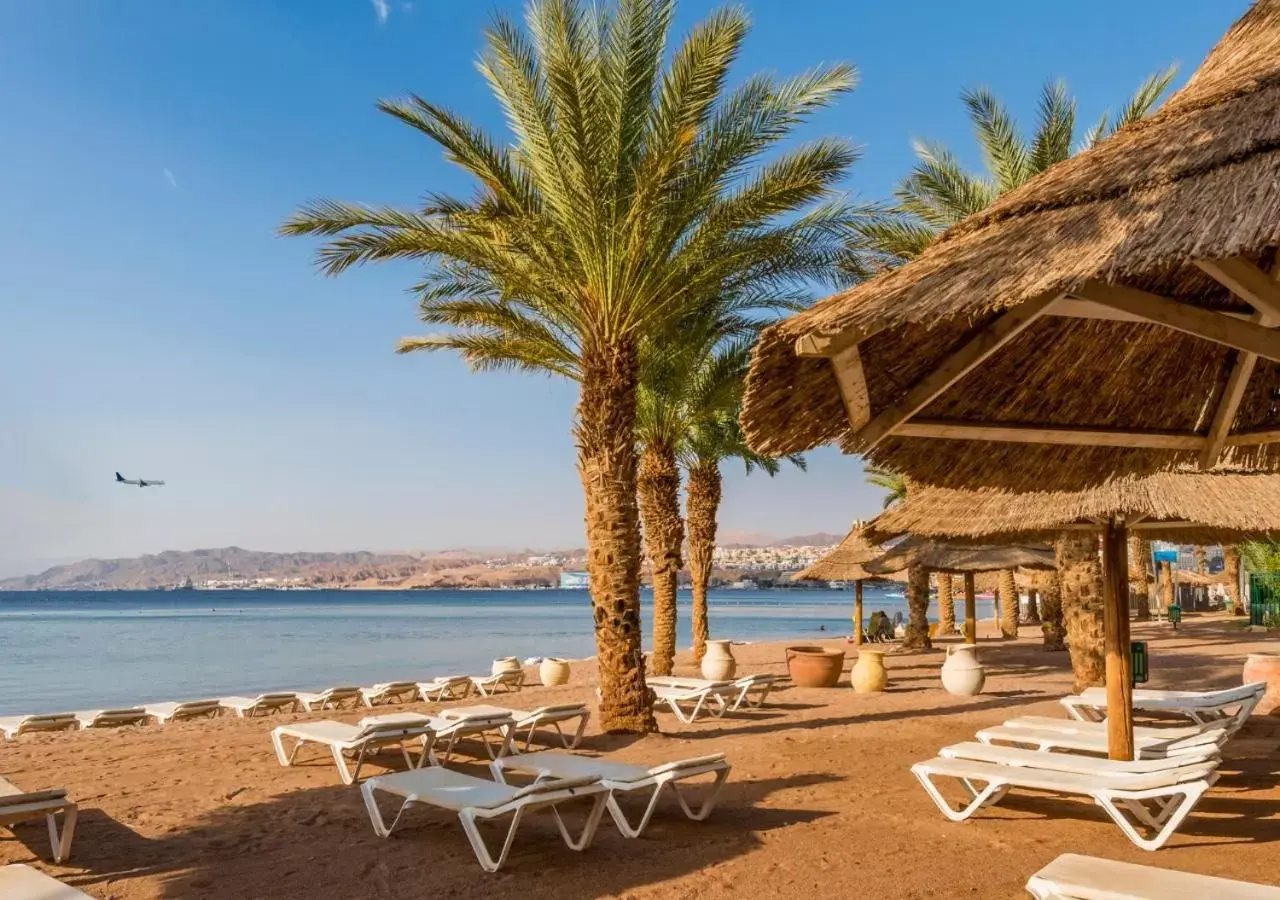 Activities, Beach in Sahara Hotel Eilat