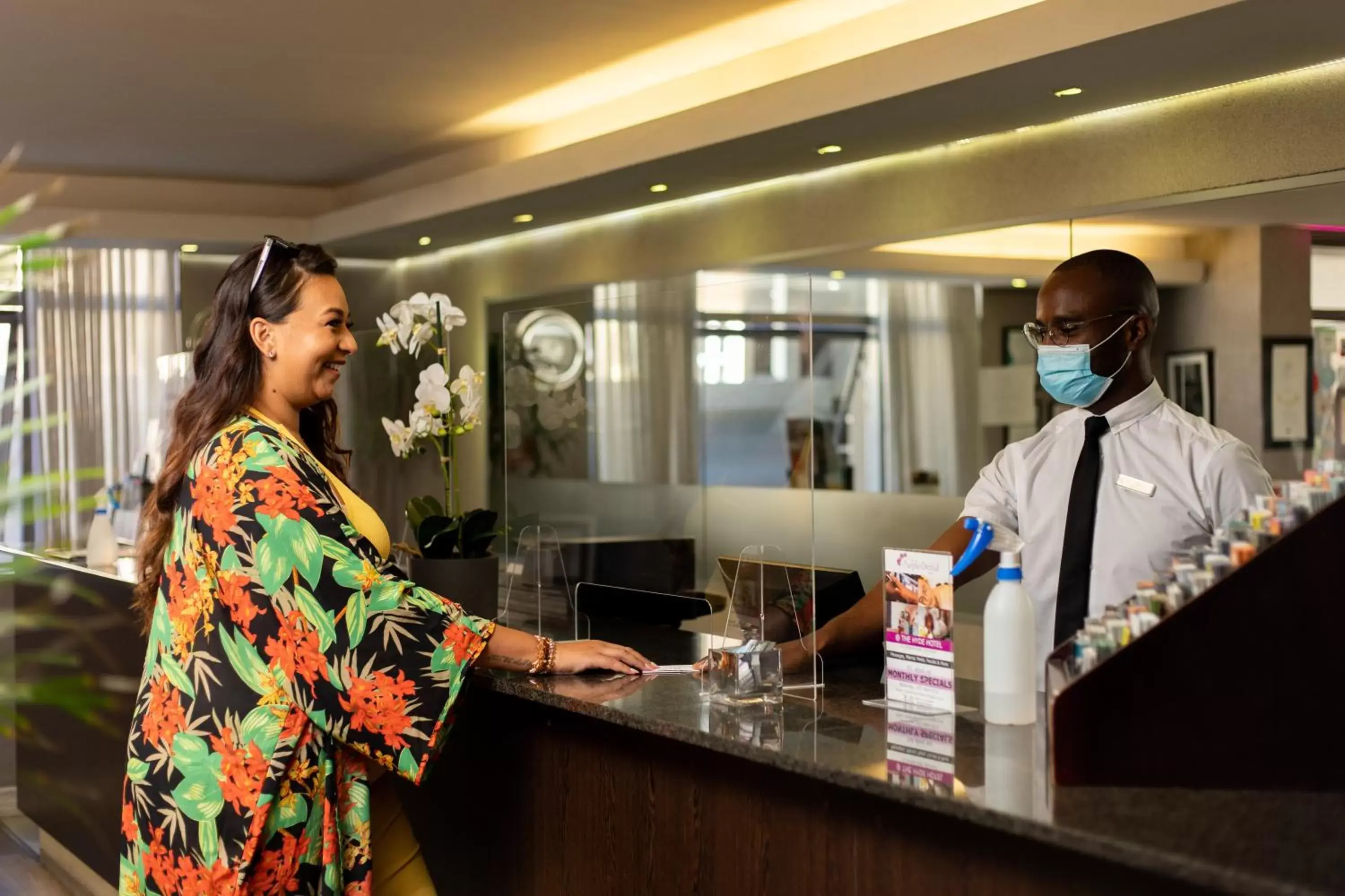 Lobby or reception, Staff in The Hyde All Suite Hotel
