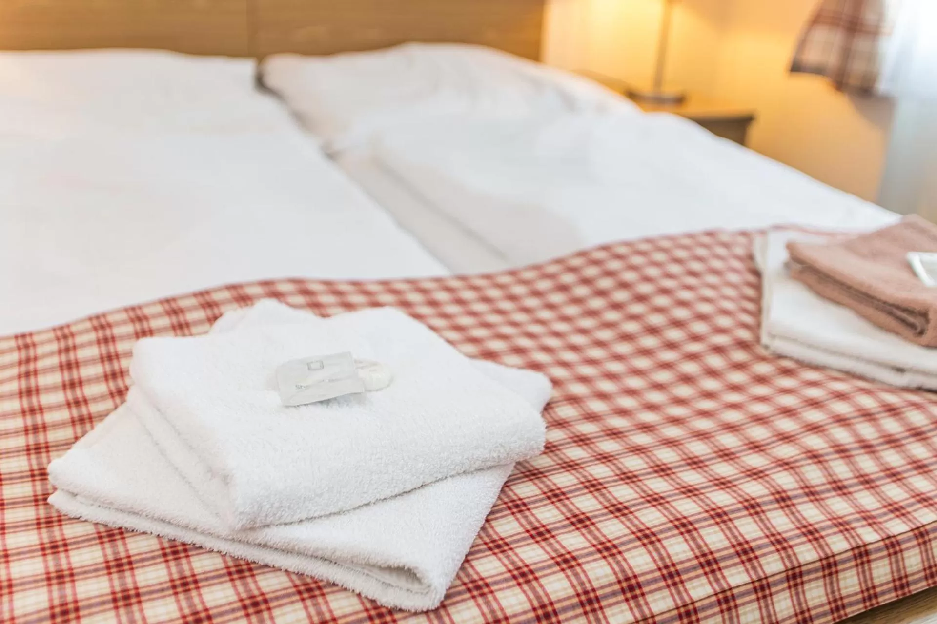 Bed in Hotel Seifert