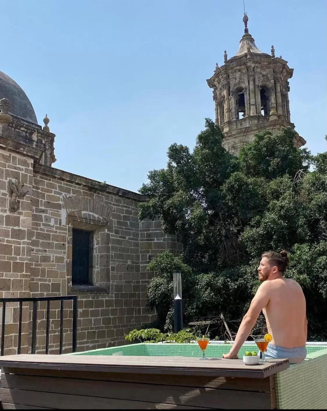 Swimming Pool in Mesón San Felipe