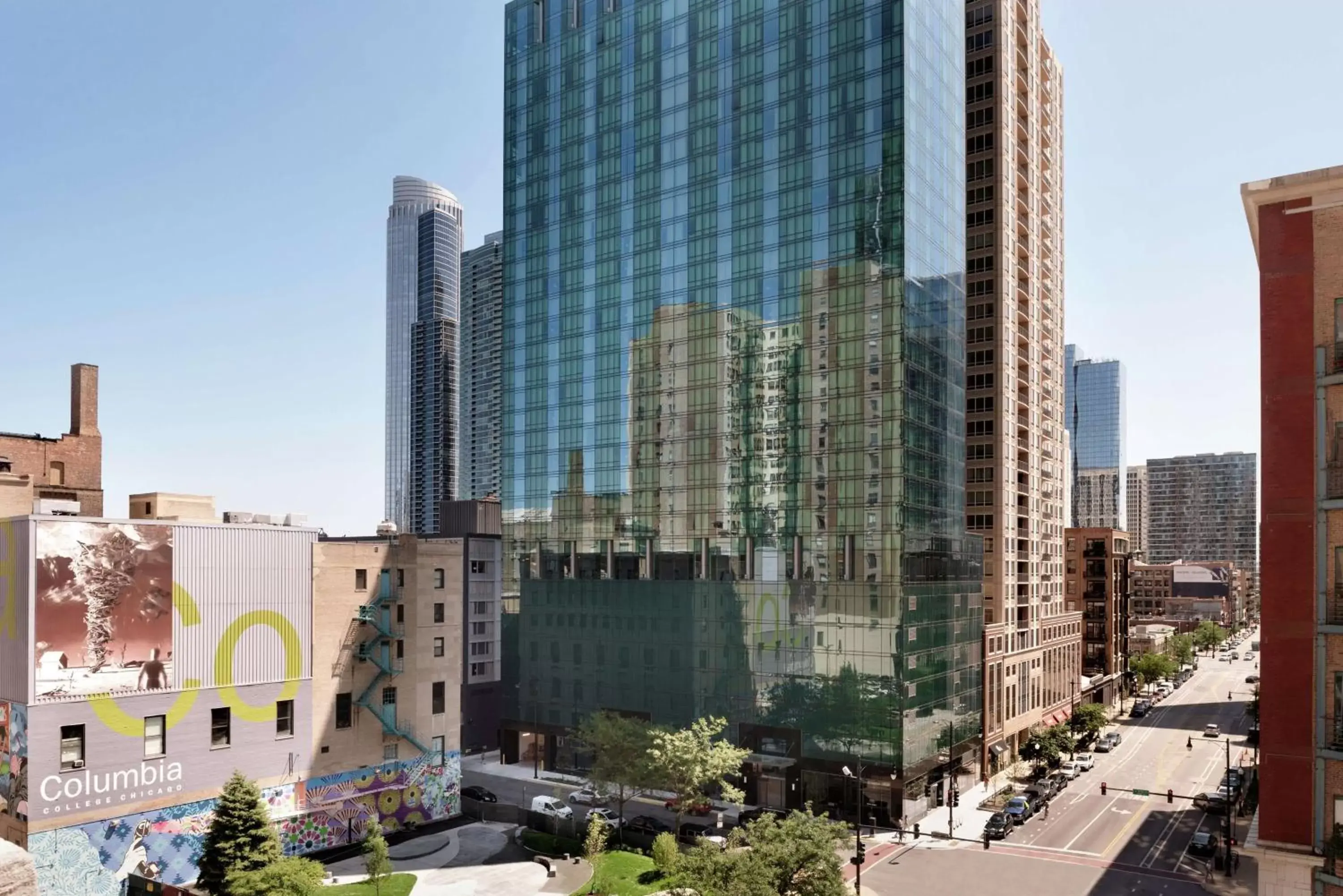 Property building in Homewood Suites By Hilton Chicago Downtown South Loop