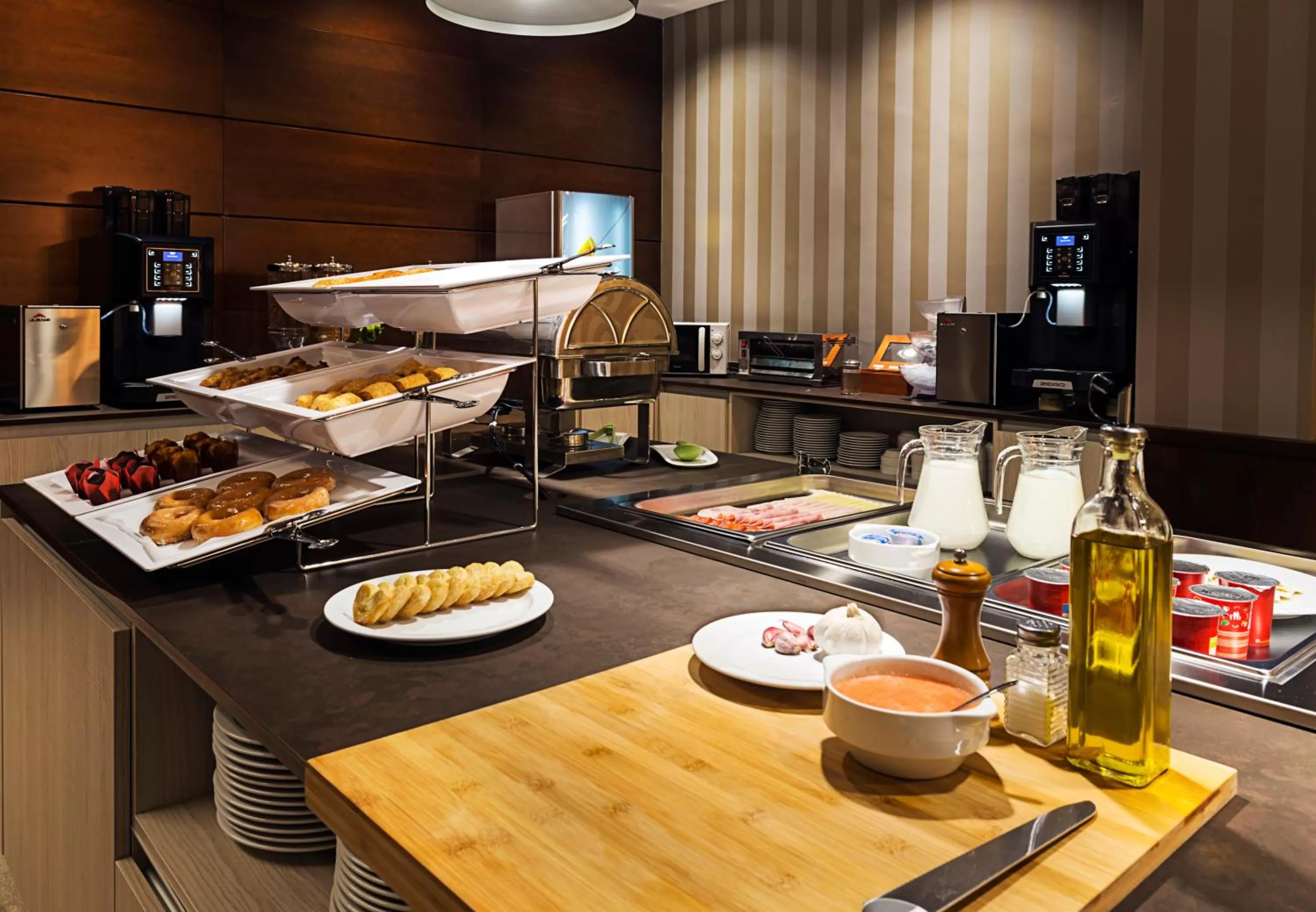 Food and drinks in B&B HOTEL Vigo