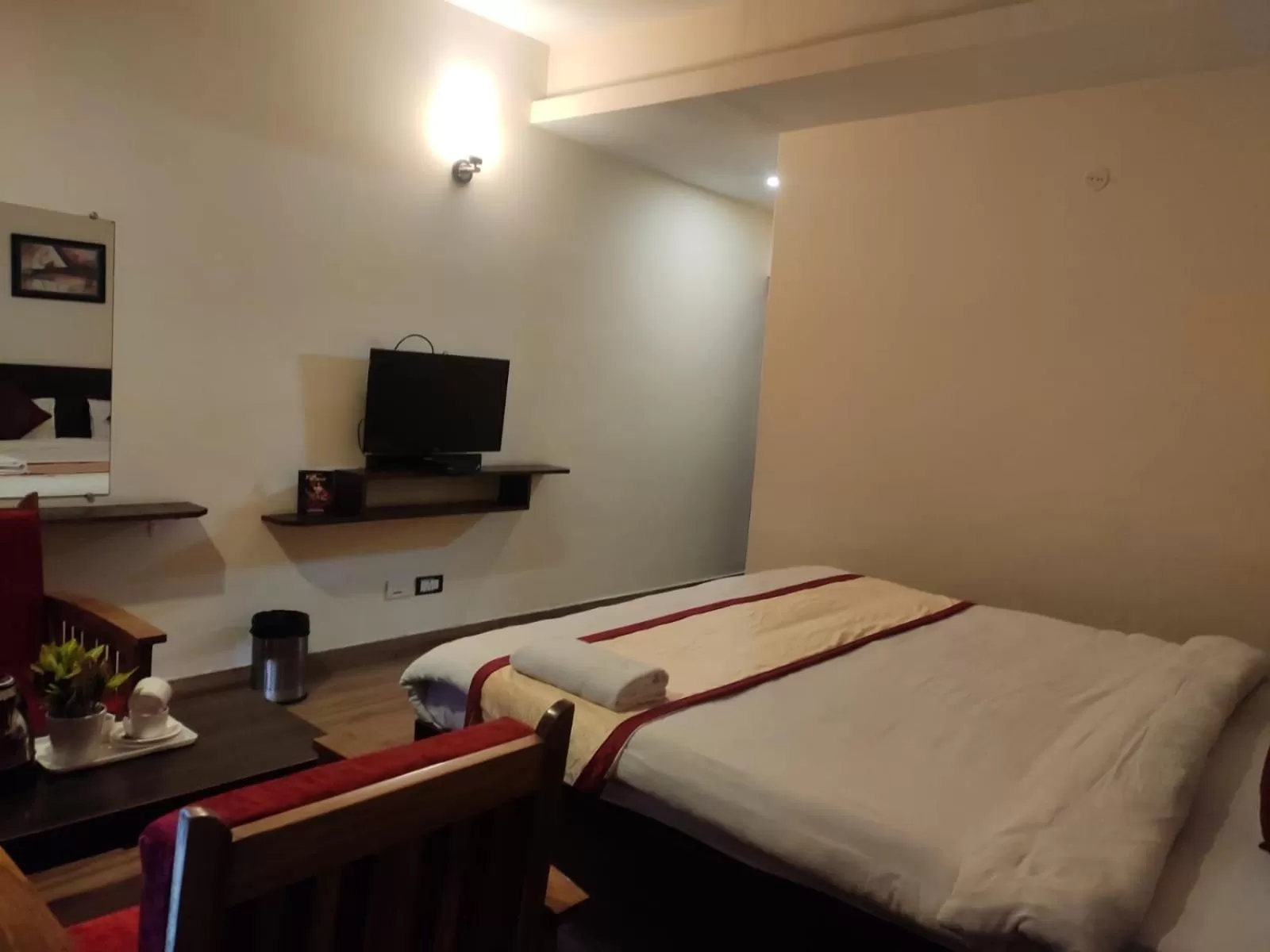 Bed in Hotel The Narayani Continental