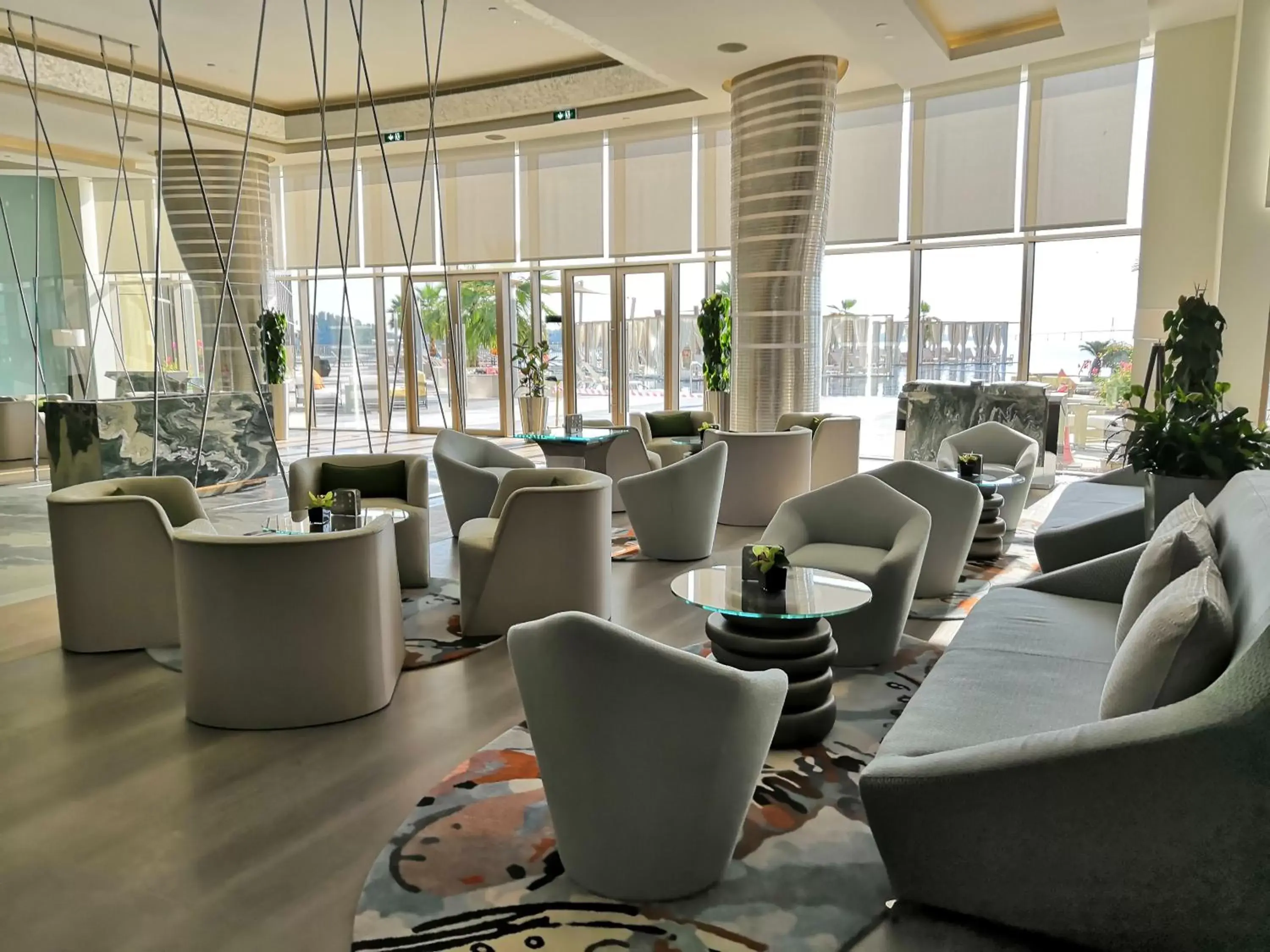 Lobby or reception, Restaurant/Places to Eat in Royal M Hotel & Resort Abu Dhabi