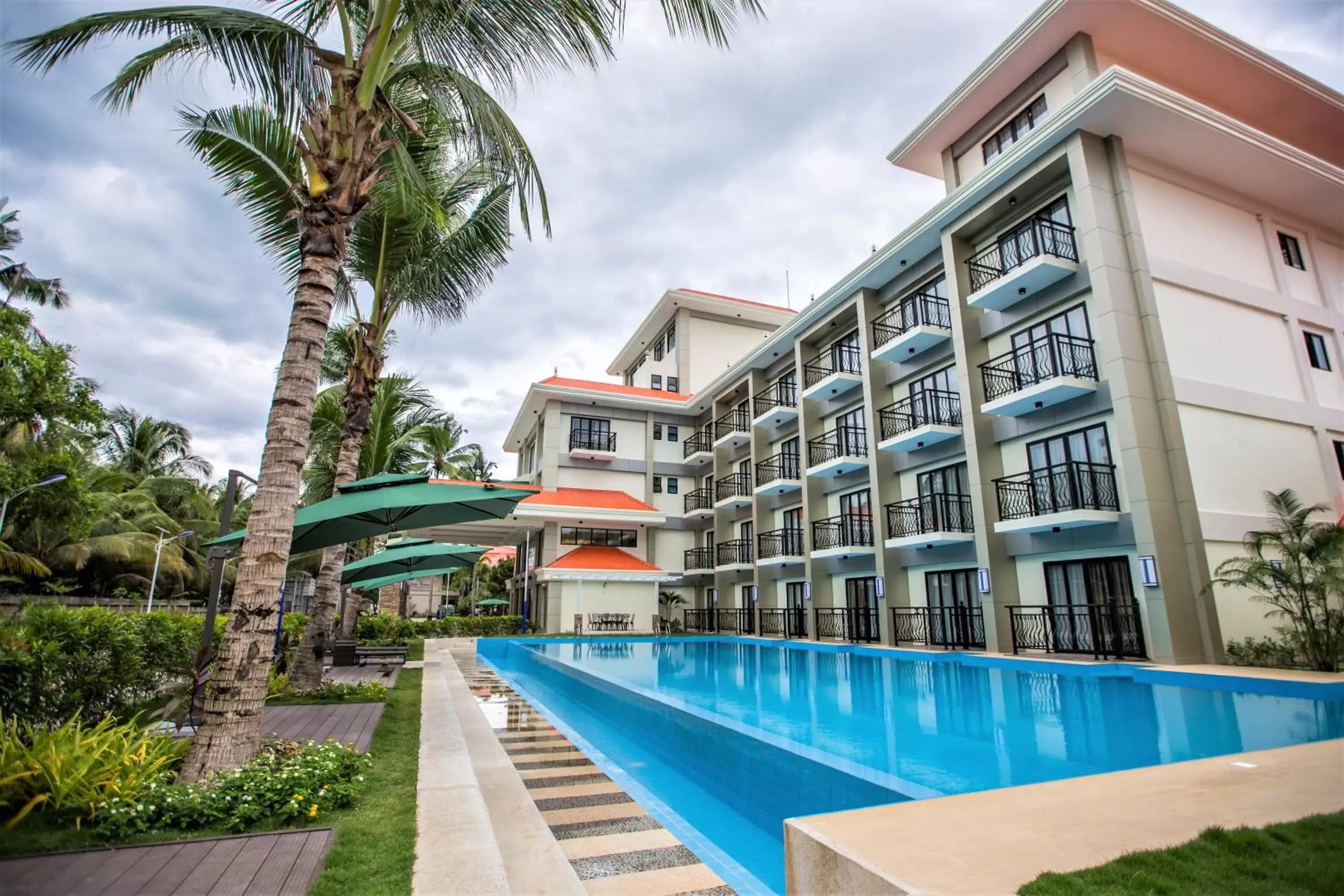 Pool view, Property Building in Costa Palawan Resort