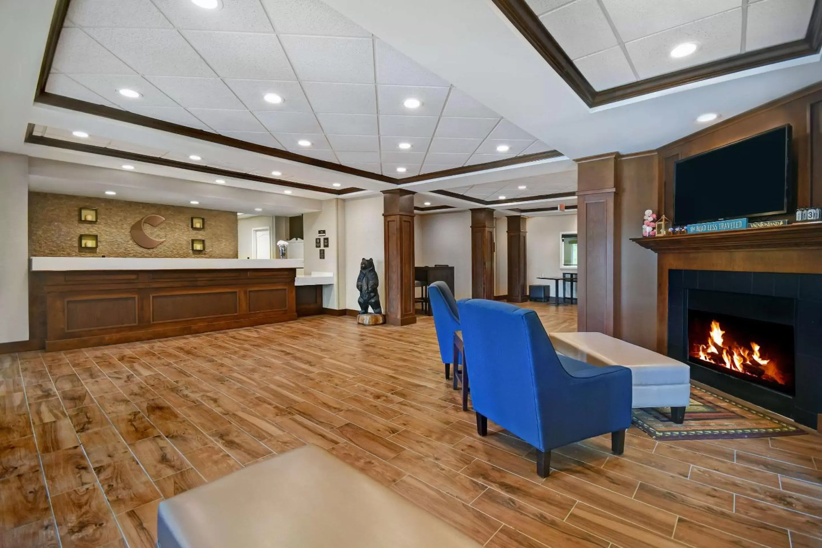 Lobby or reception in Comfort Inn & Suites Wilton Lobby or reception in Comfort Inn & Suites Wilton