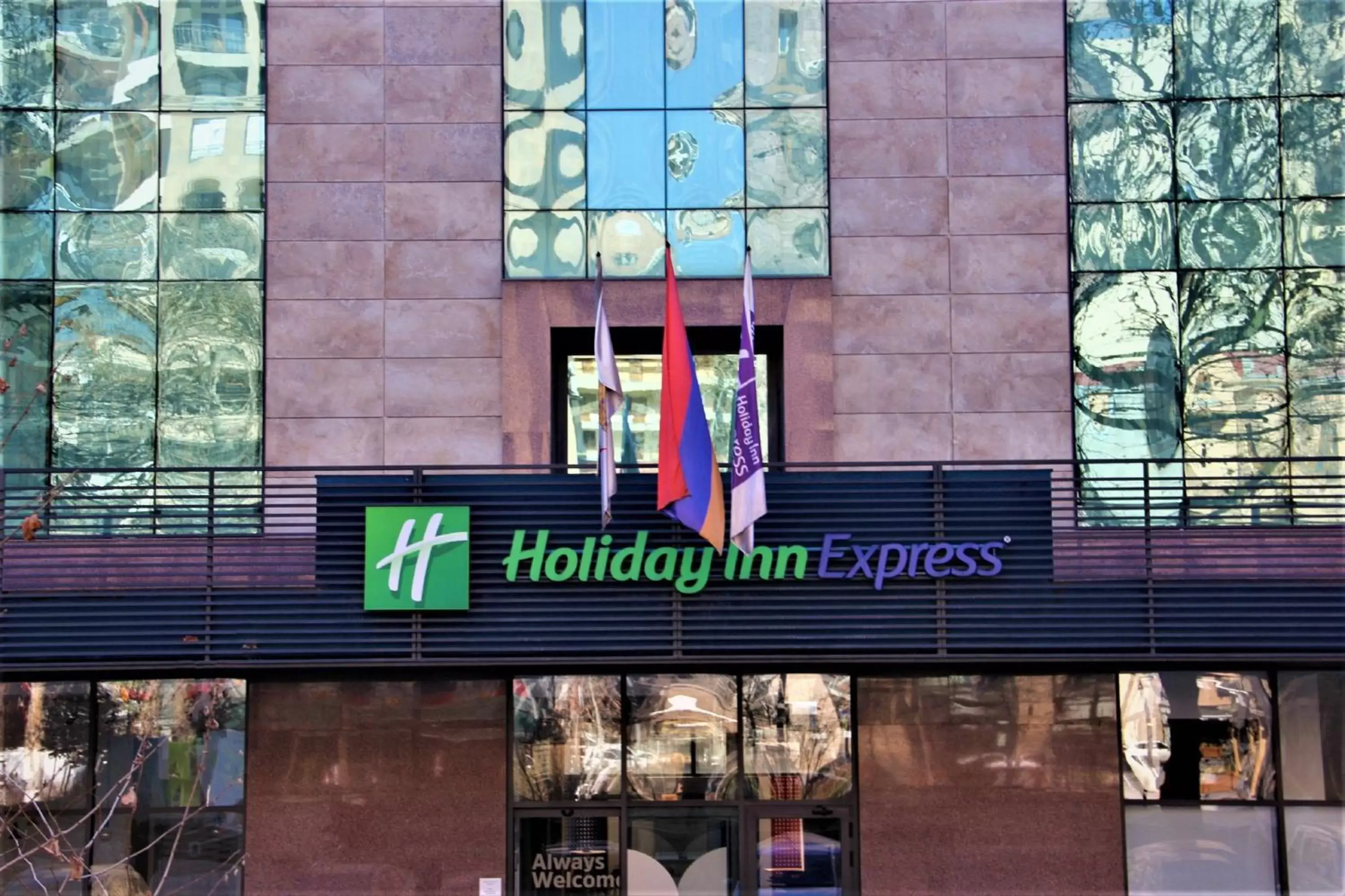 Property building, Property Logo/Sign in Holiday Inn Express - Yerevan, an IHG Hotel