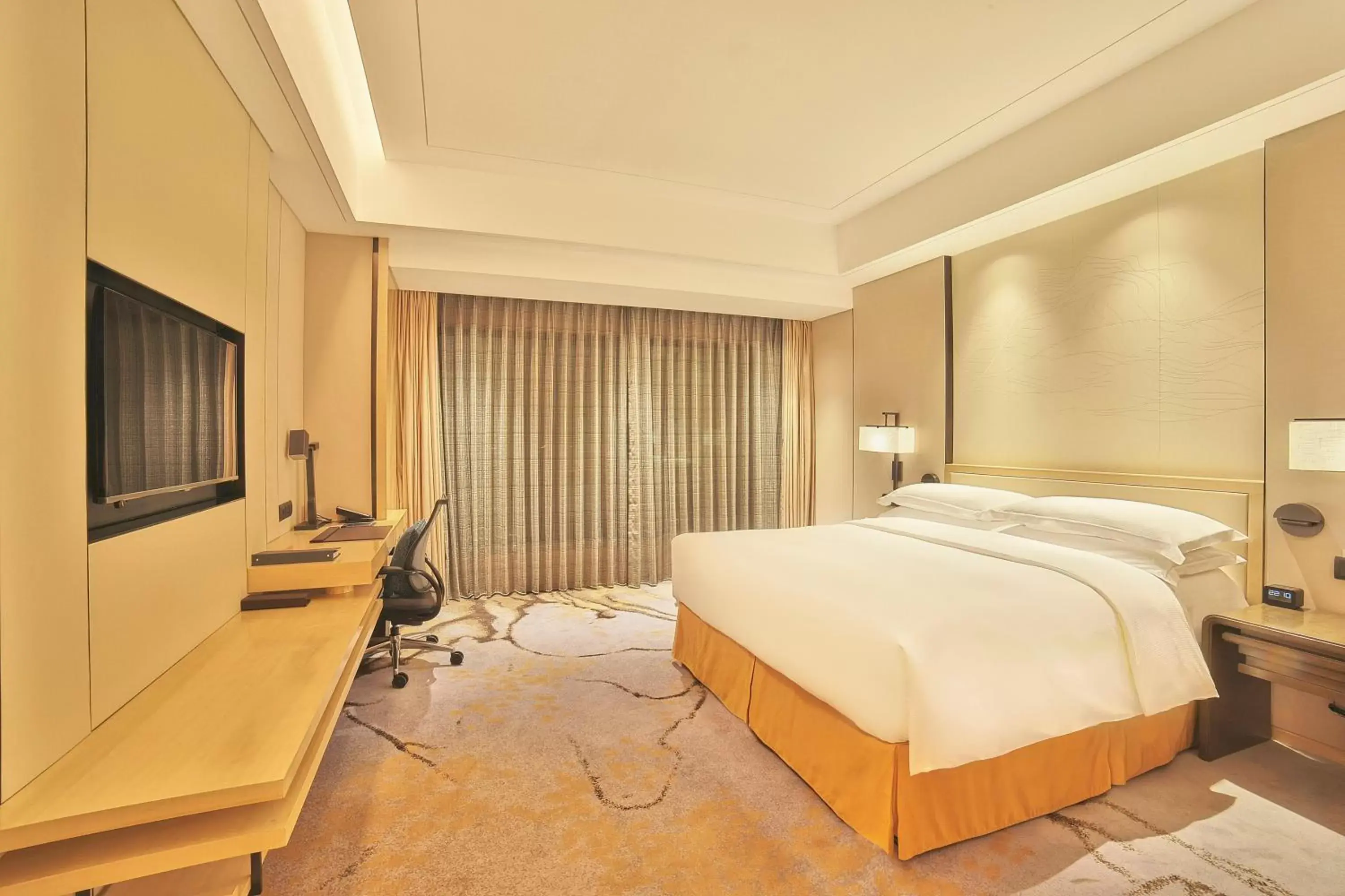 Bed in Hilton Suzhou