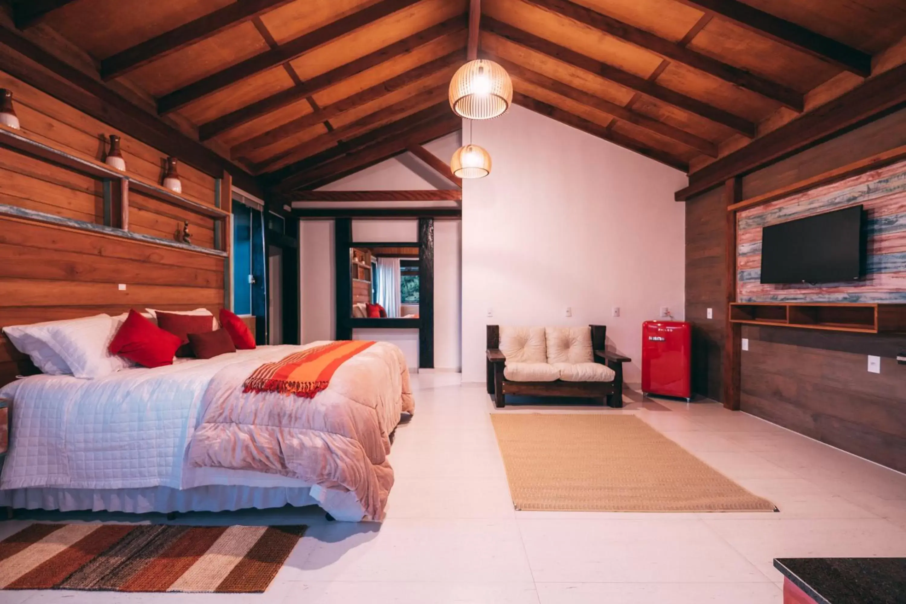 Deluxe Double or Twin Room with Spa Bath in Pousada Trem Chic Deluxe Double or Twin Room with Spa Bath in Pousada Trem Chic