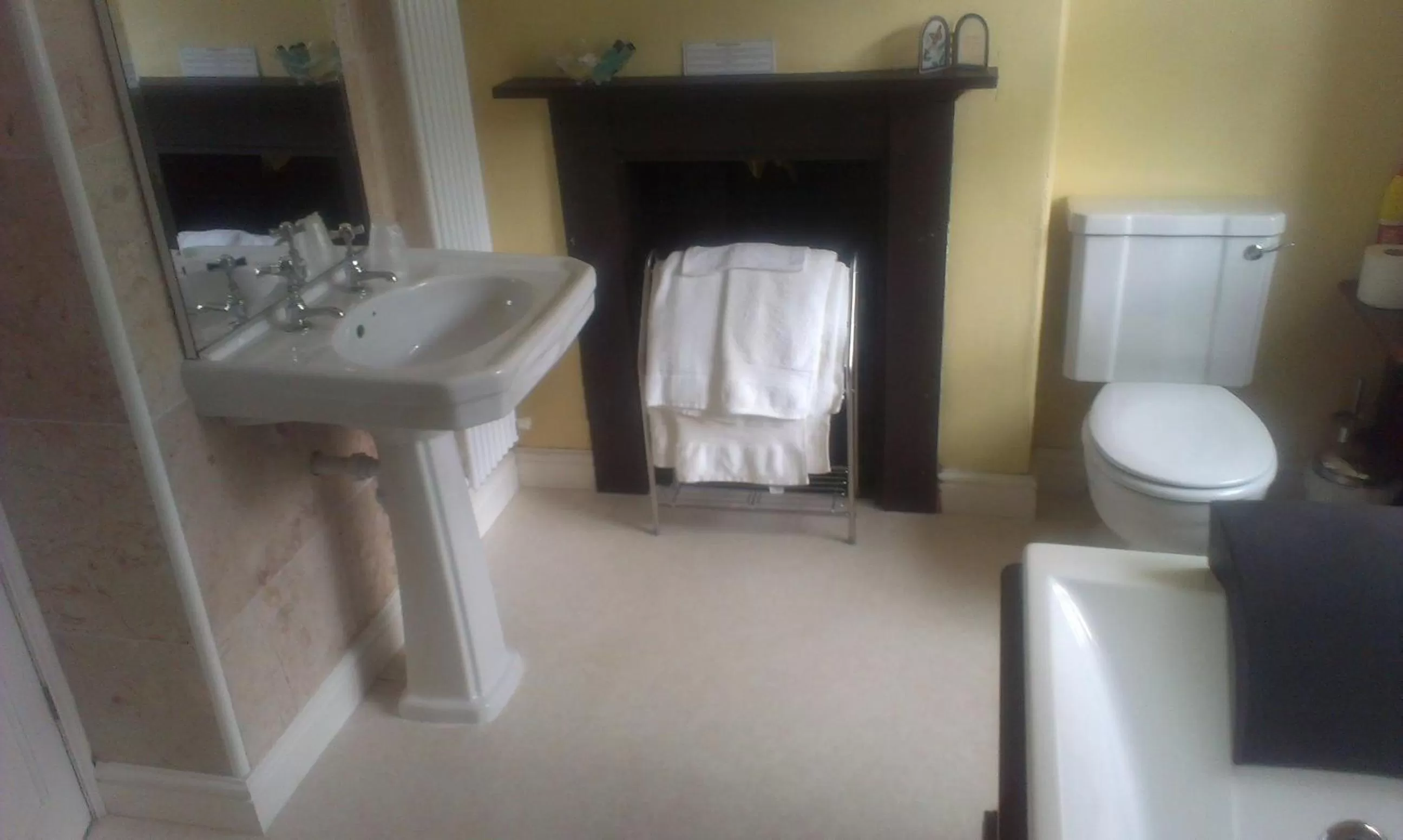 Bathroom in Pant Teg B & B