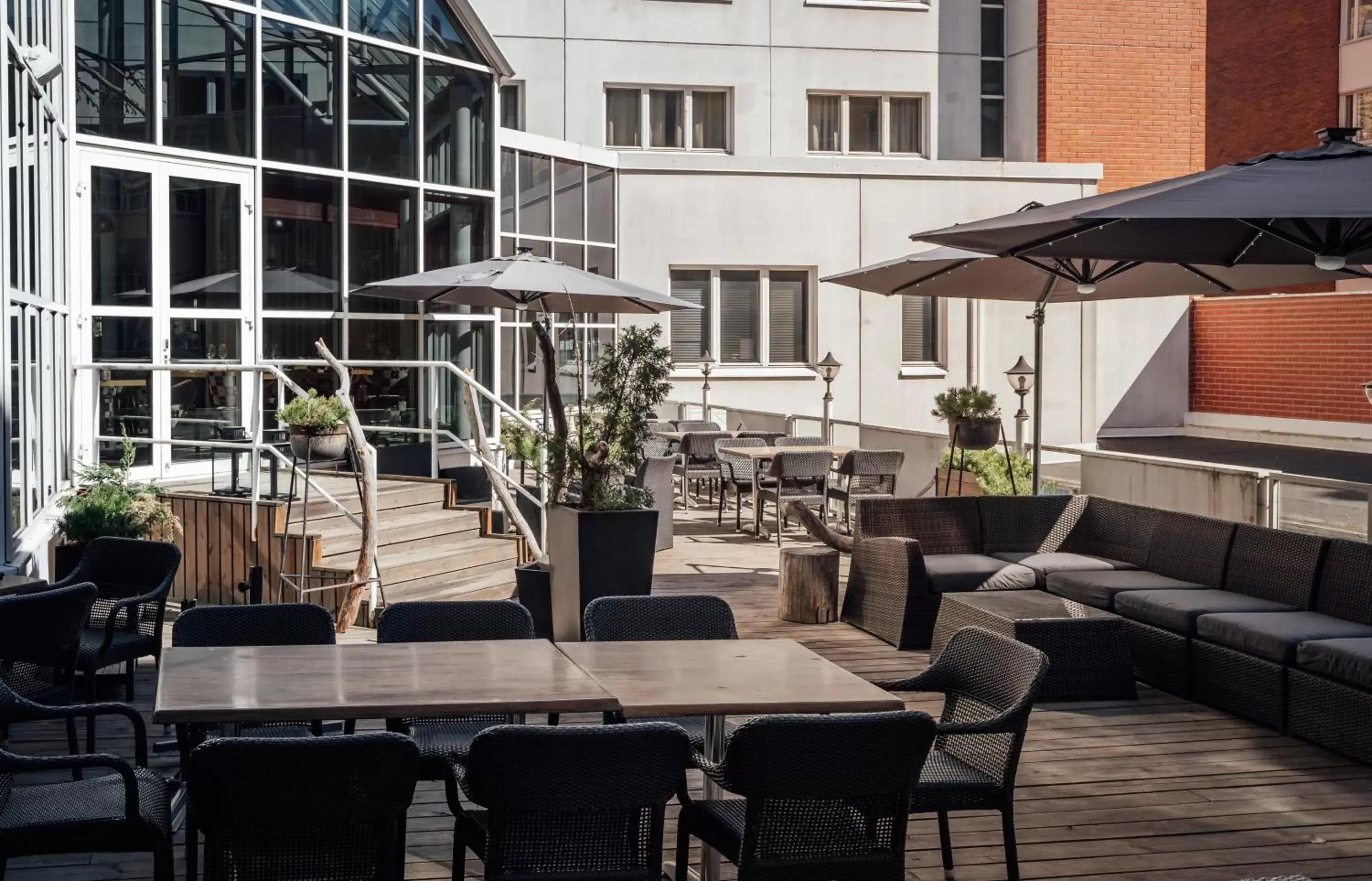 Balcony/Terrace in Lapland Hotels Tampere