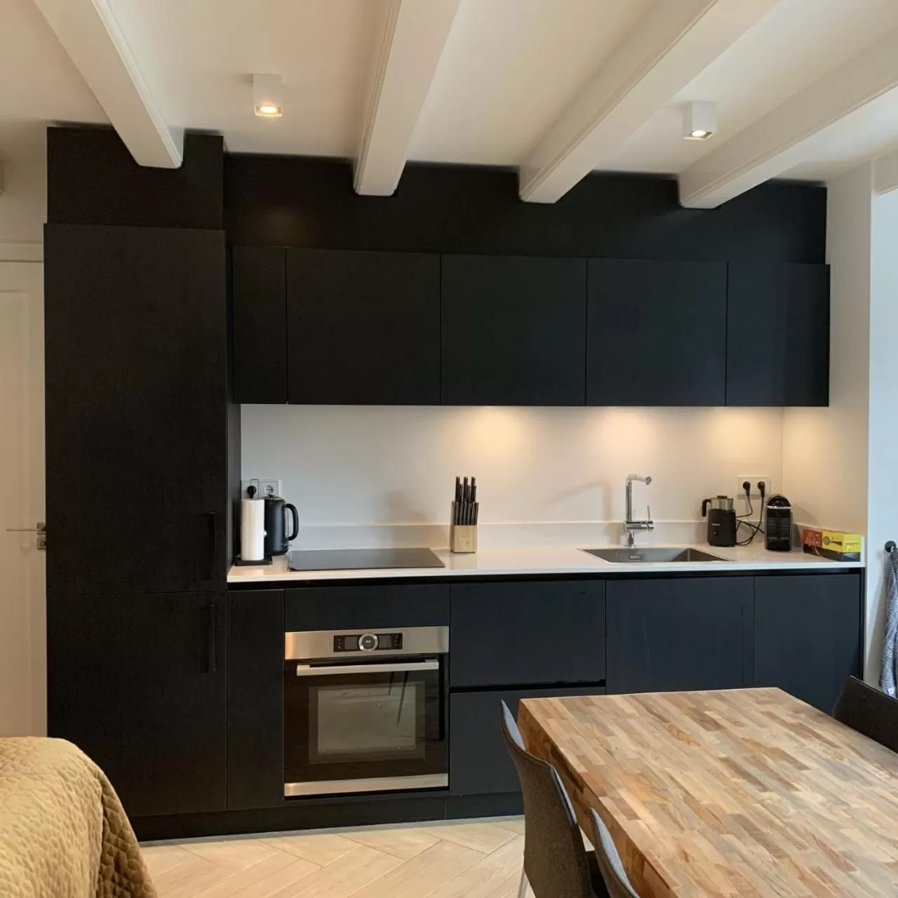 Kitchen/Kitchenette in B&B Florapark