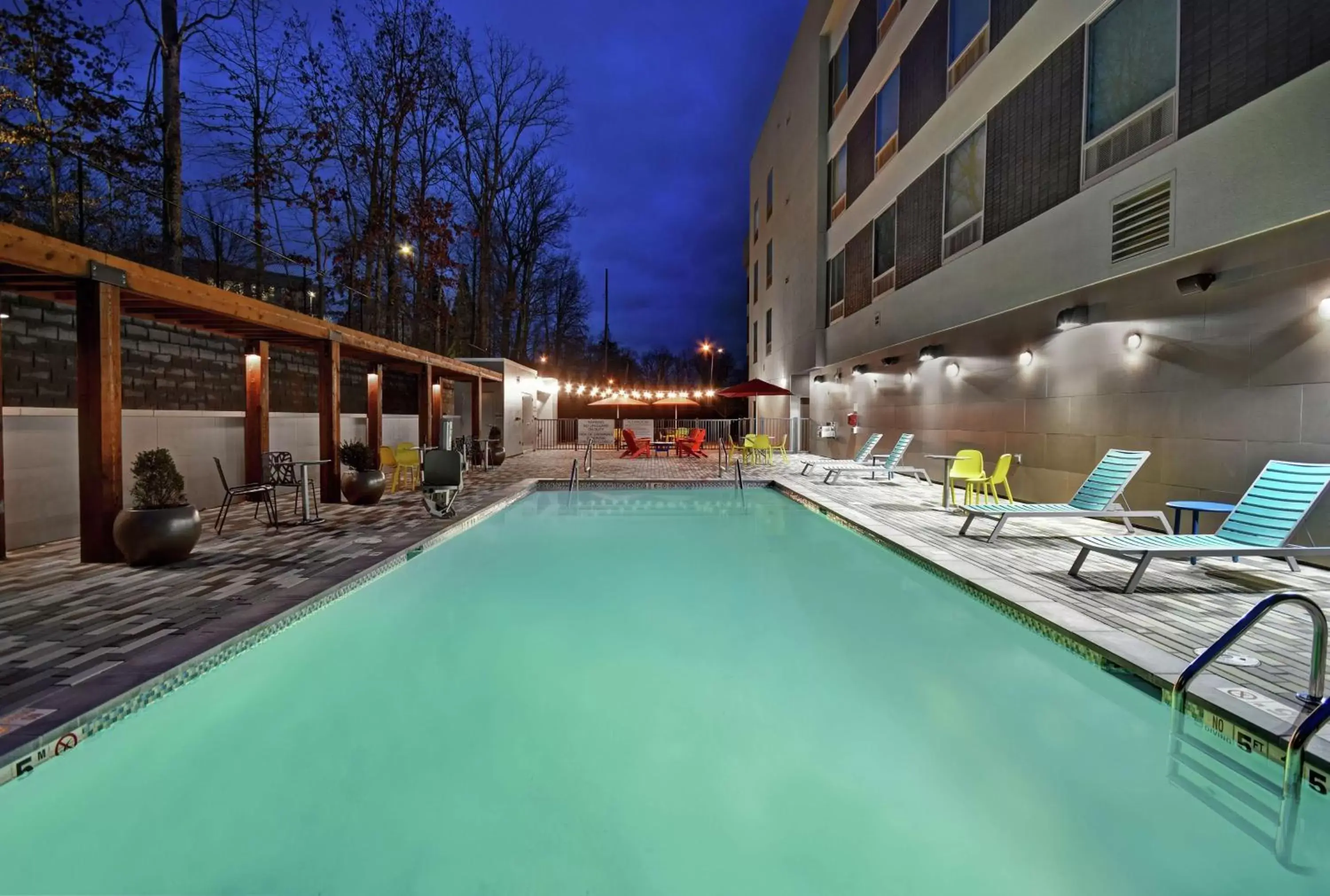 Pool view, Swimming Pool in Home2 Suites By Hilton Lawrenceville Atlanta Sugarloaf, Ga