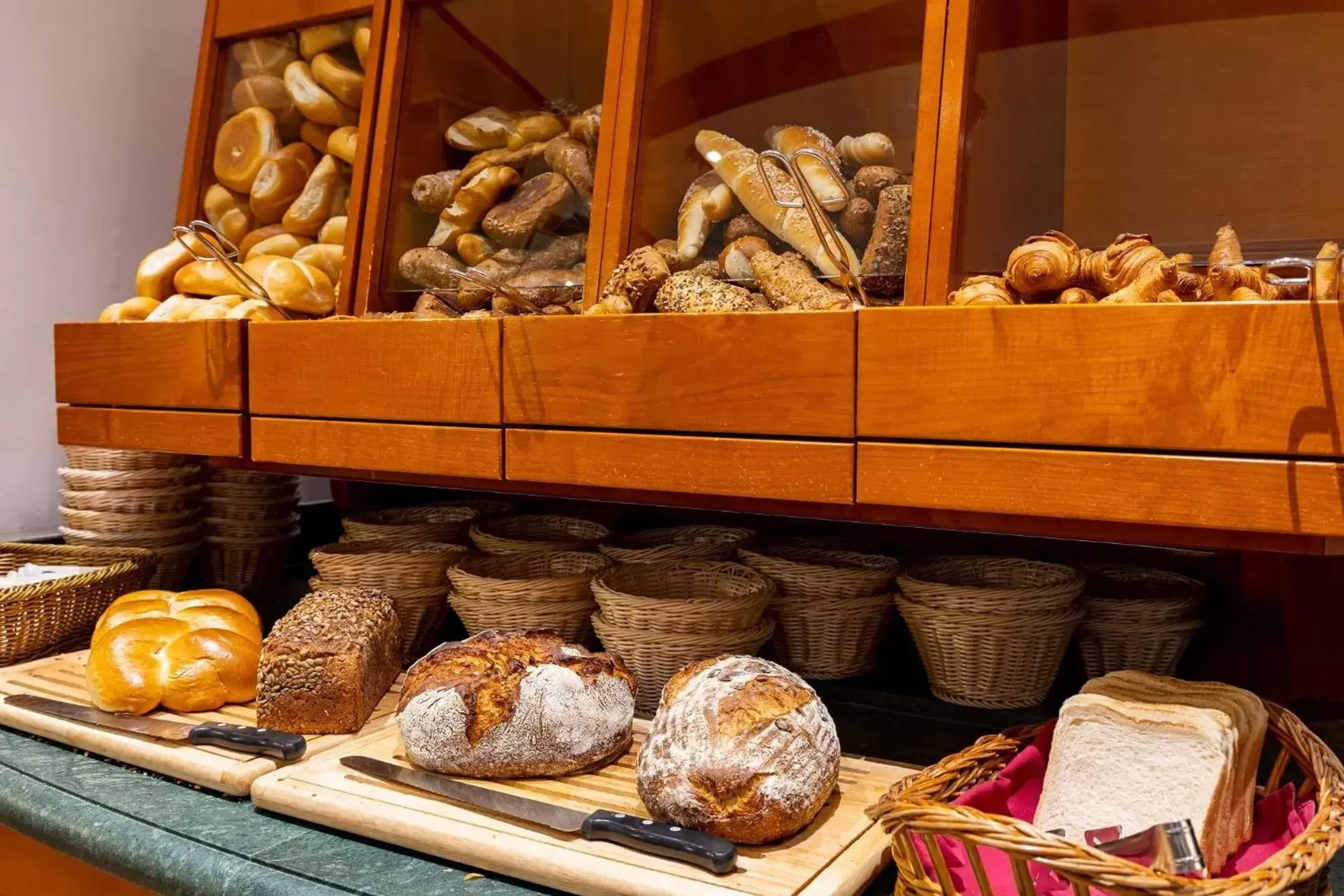 Breakfast in Hotel Latini Breakfast in Hotel Latini