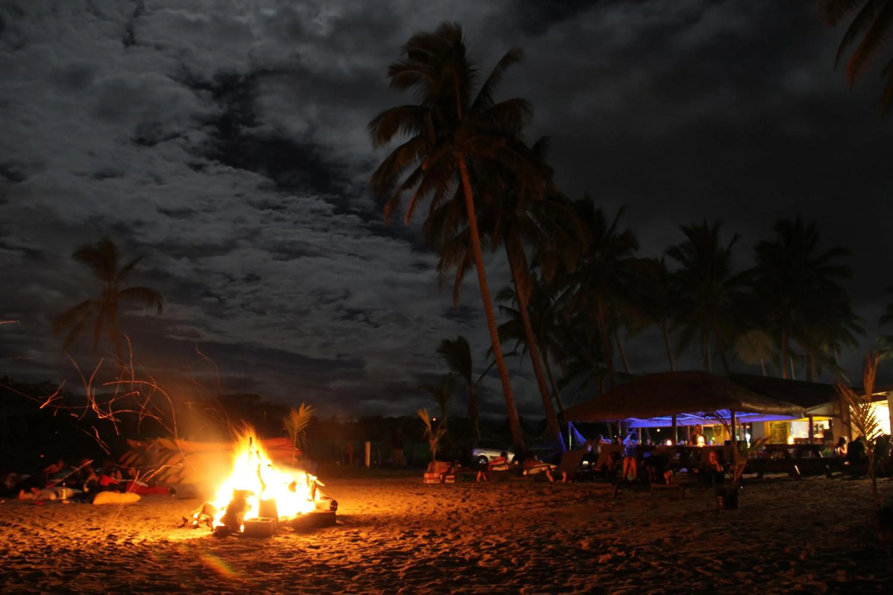 Night in Bamboo Backpackers