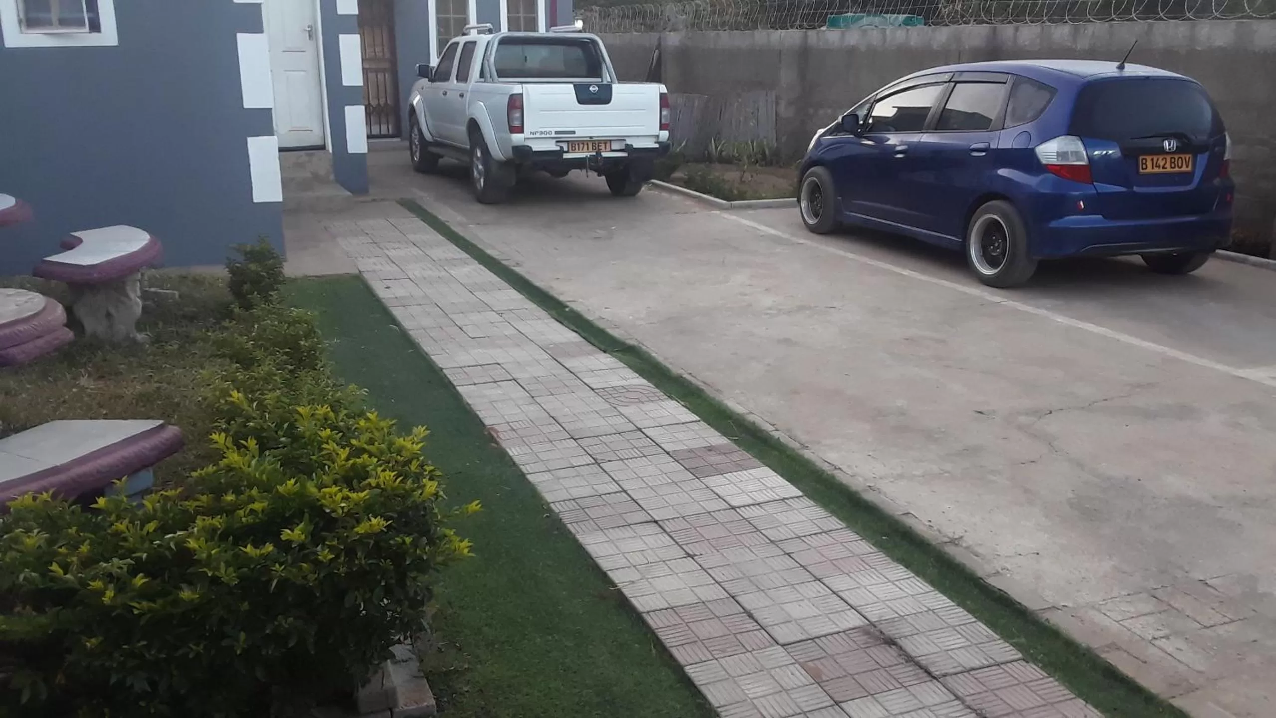 Parking in Ramatie Guest Palace