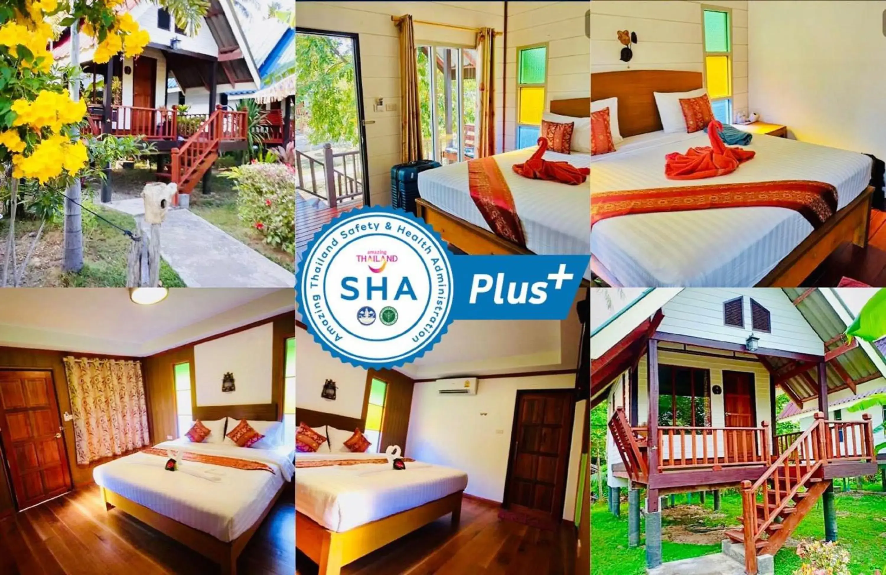 Property building in Lanta Andaleaf Bungalow - SHA Extra Plus