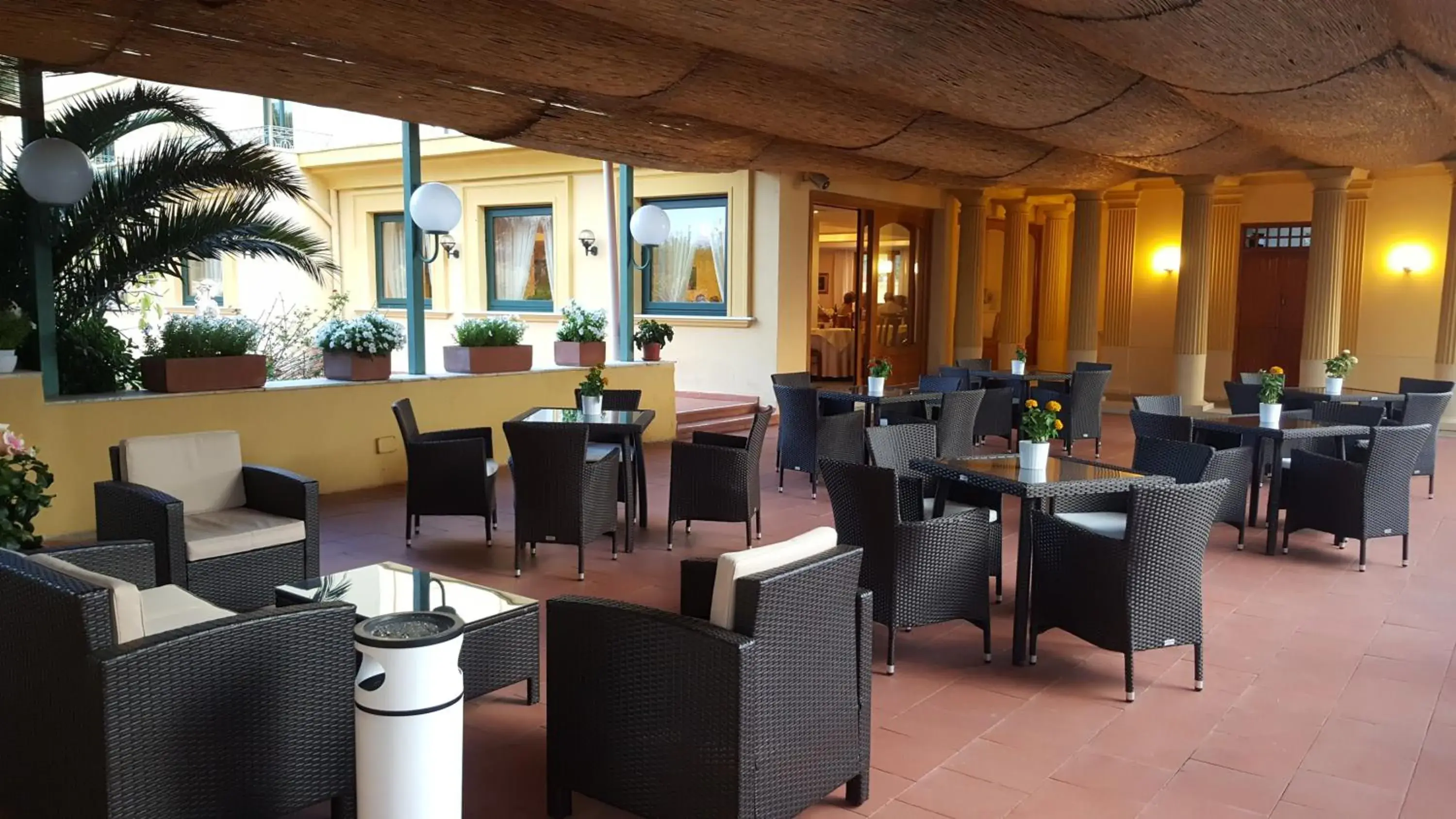 Balcony/Terrace, Restaurant/Places to Eat in Hotel Villa Igea