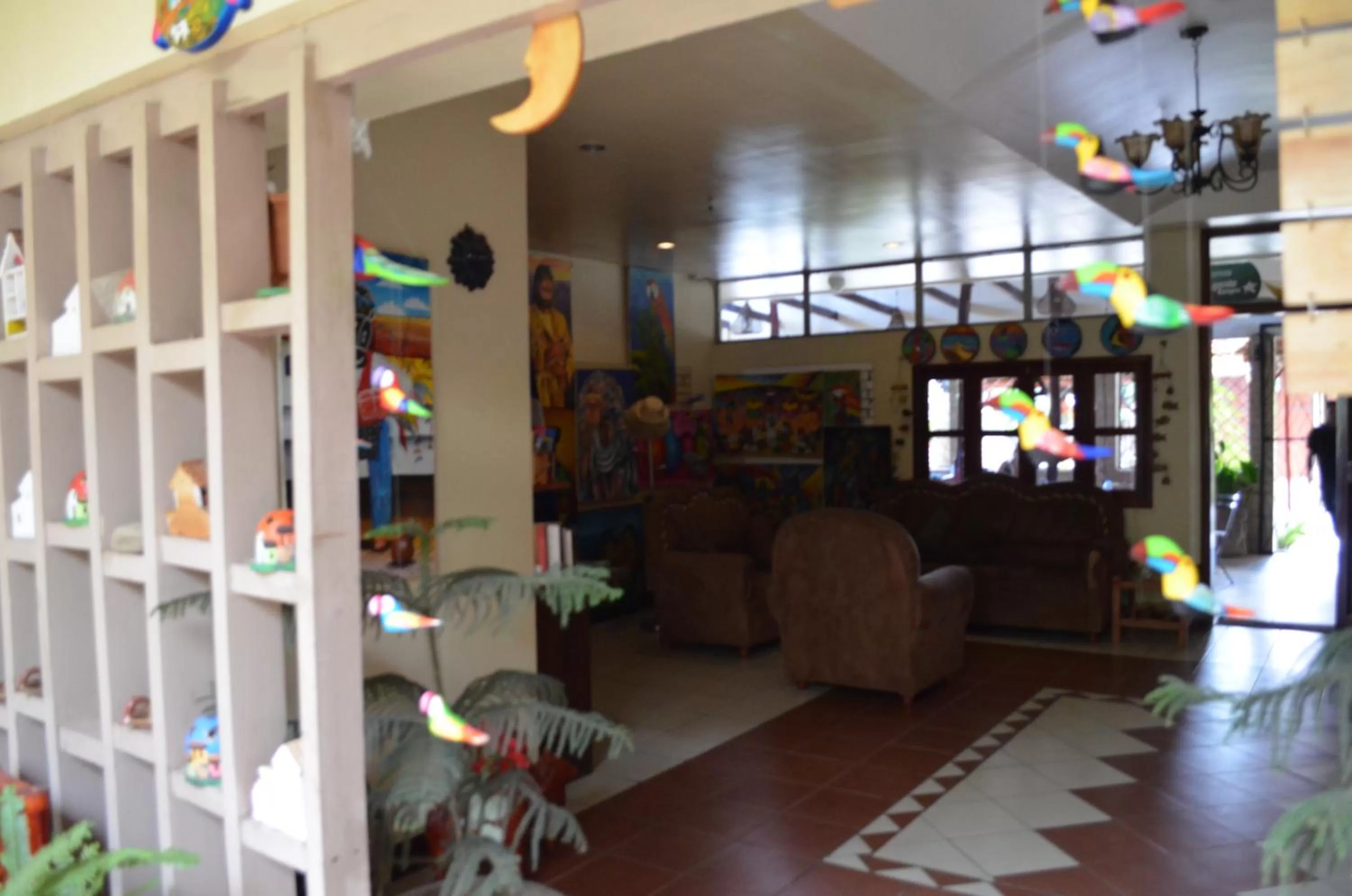 Lobby or reception in Art Hotel Managua