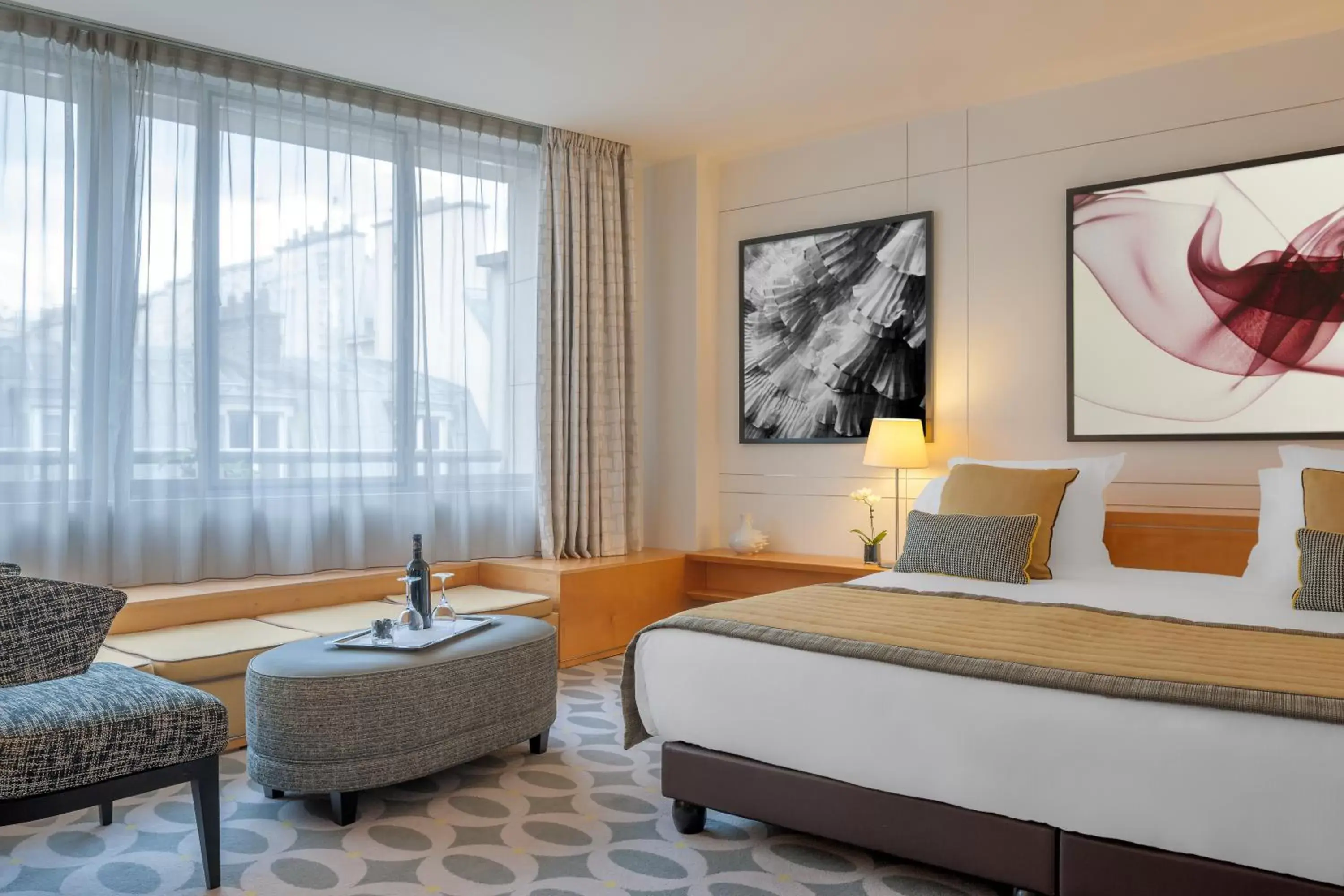 Bedroom, Room Photo in La Clef Tour Eiffel Paris by The Crest Collection