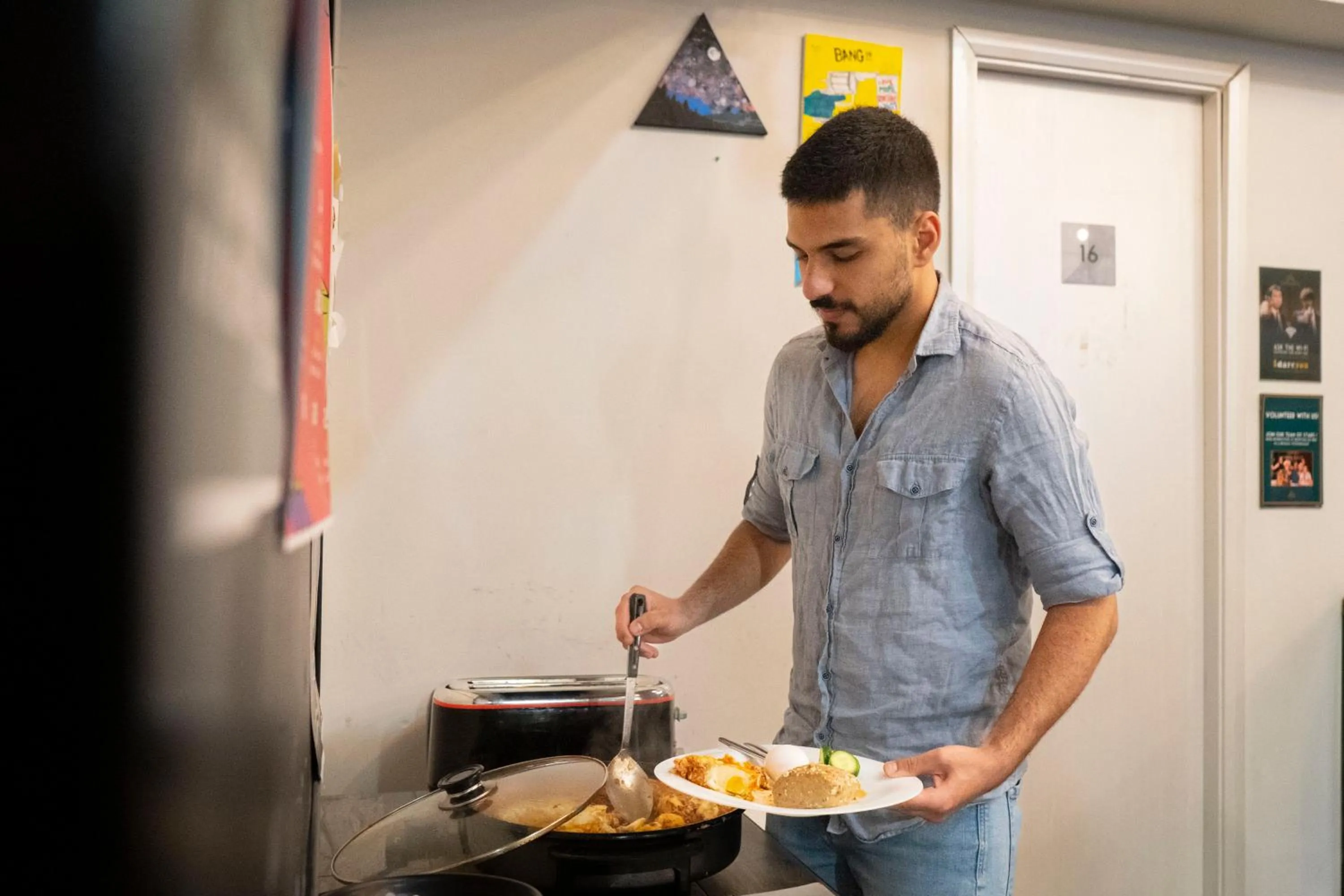 Food and drinks in Cinema Hostel Jerusalem