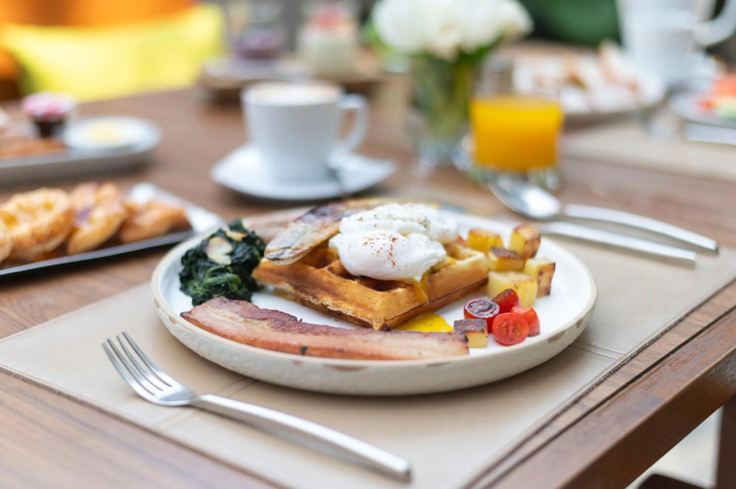Breakfast in Woodlands Suites Serviced Residences
