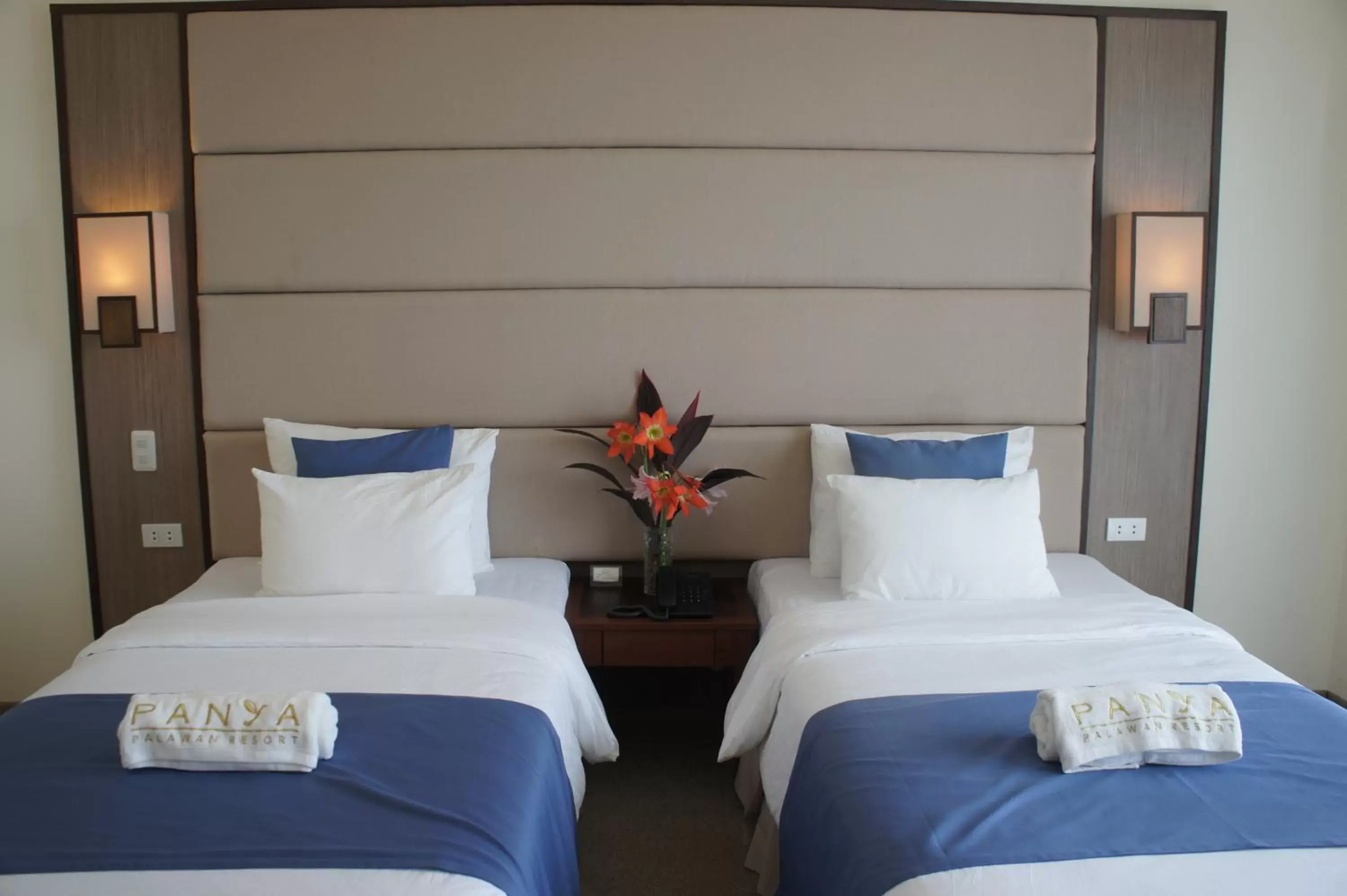 Bed in Panja Resort Palawan