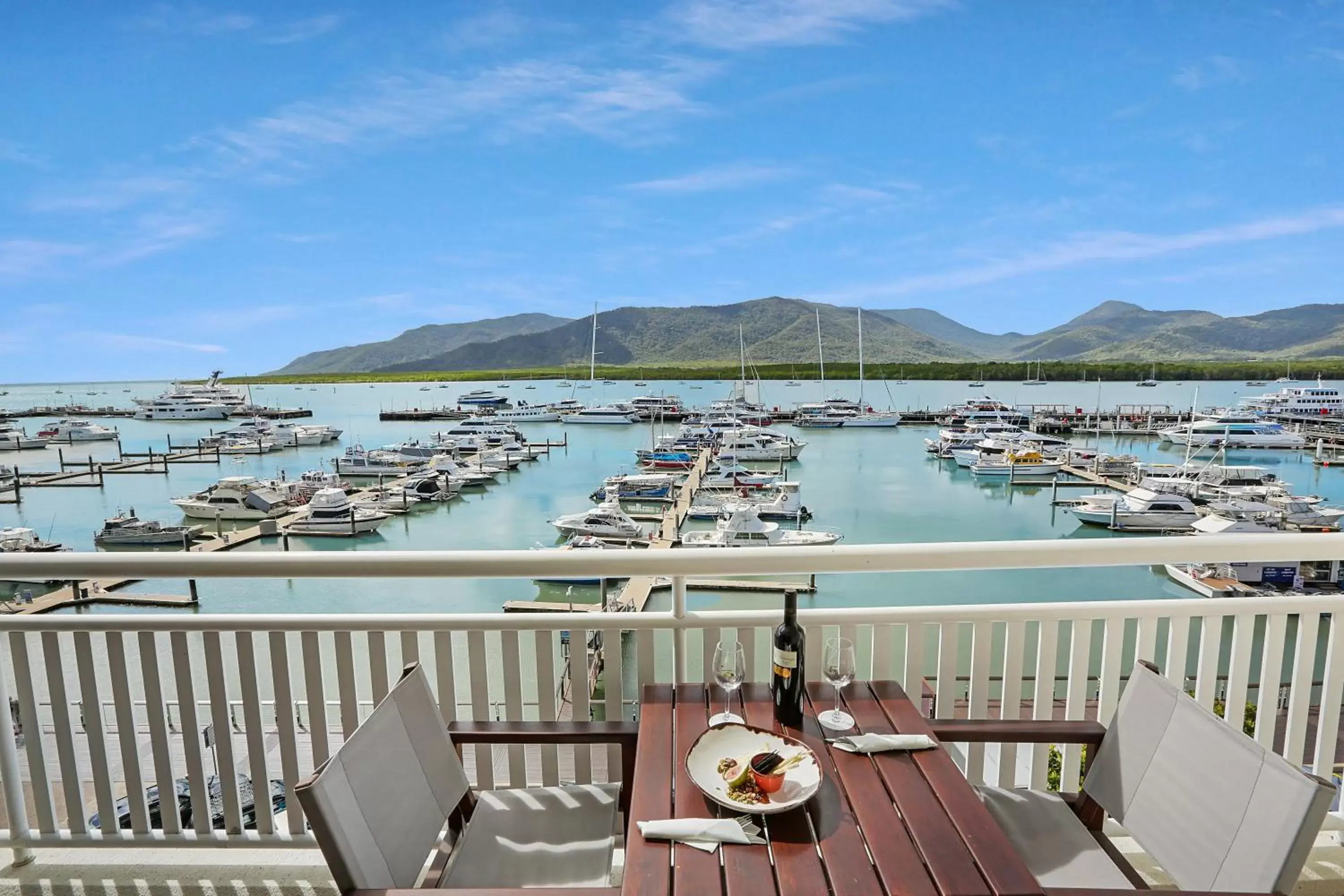 View (from property/room) in Shangri-La The Marina, Cairns