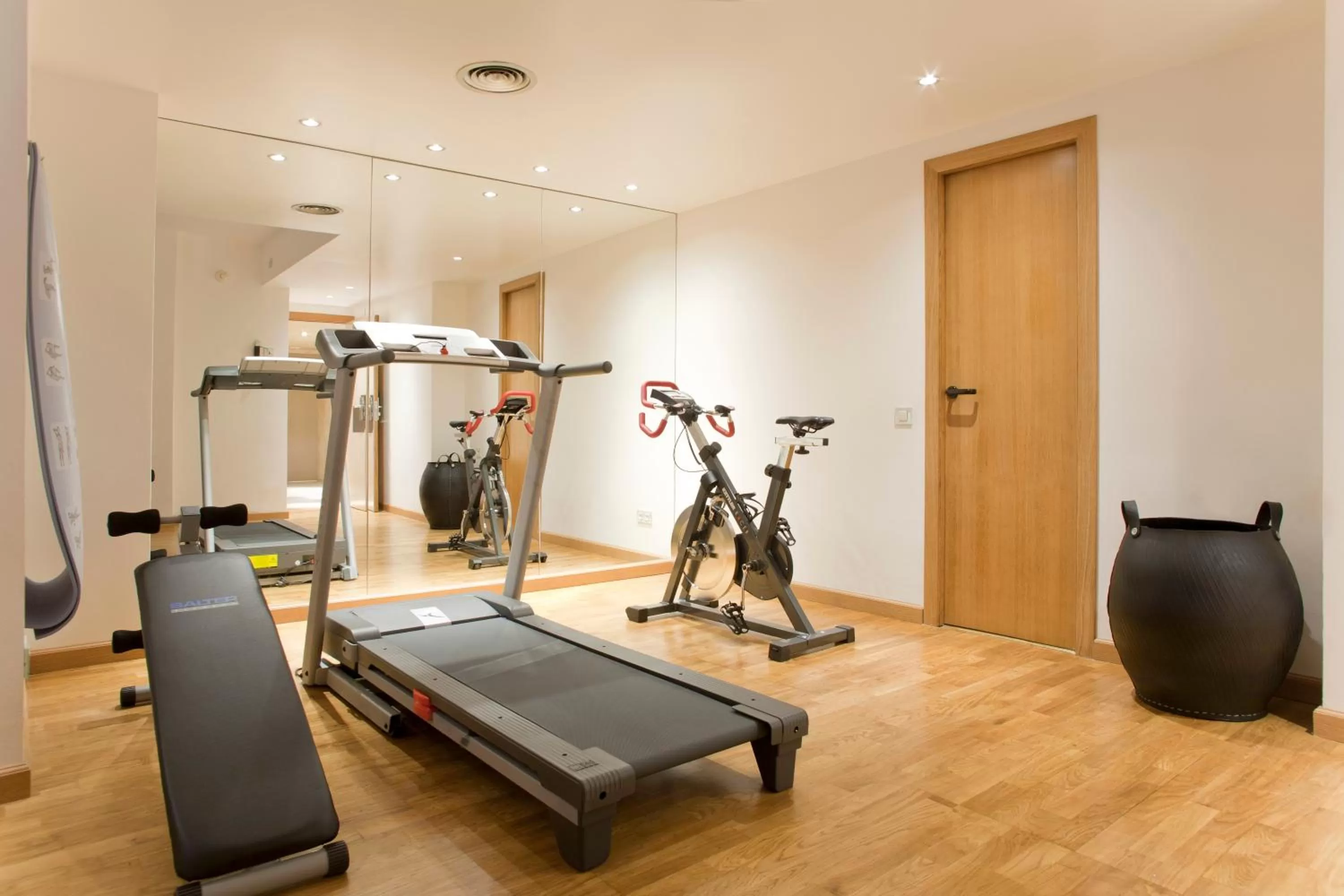 Fitness centre/facilities in Hotel Gran Derby Suites, a Small Luxury Hotel of the World
