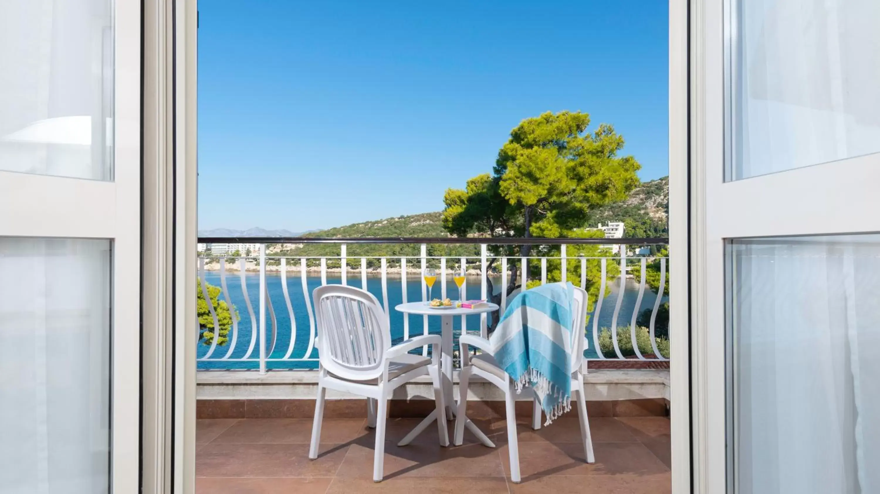 Sea view, Balcony/Terrace in Hotel Splendid