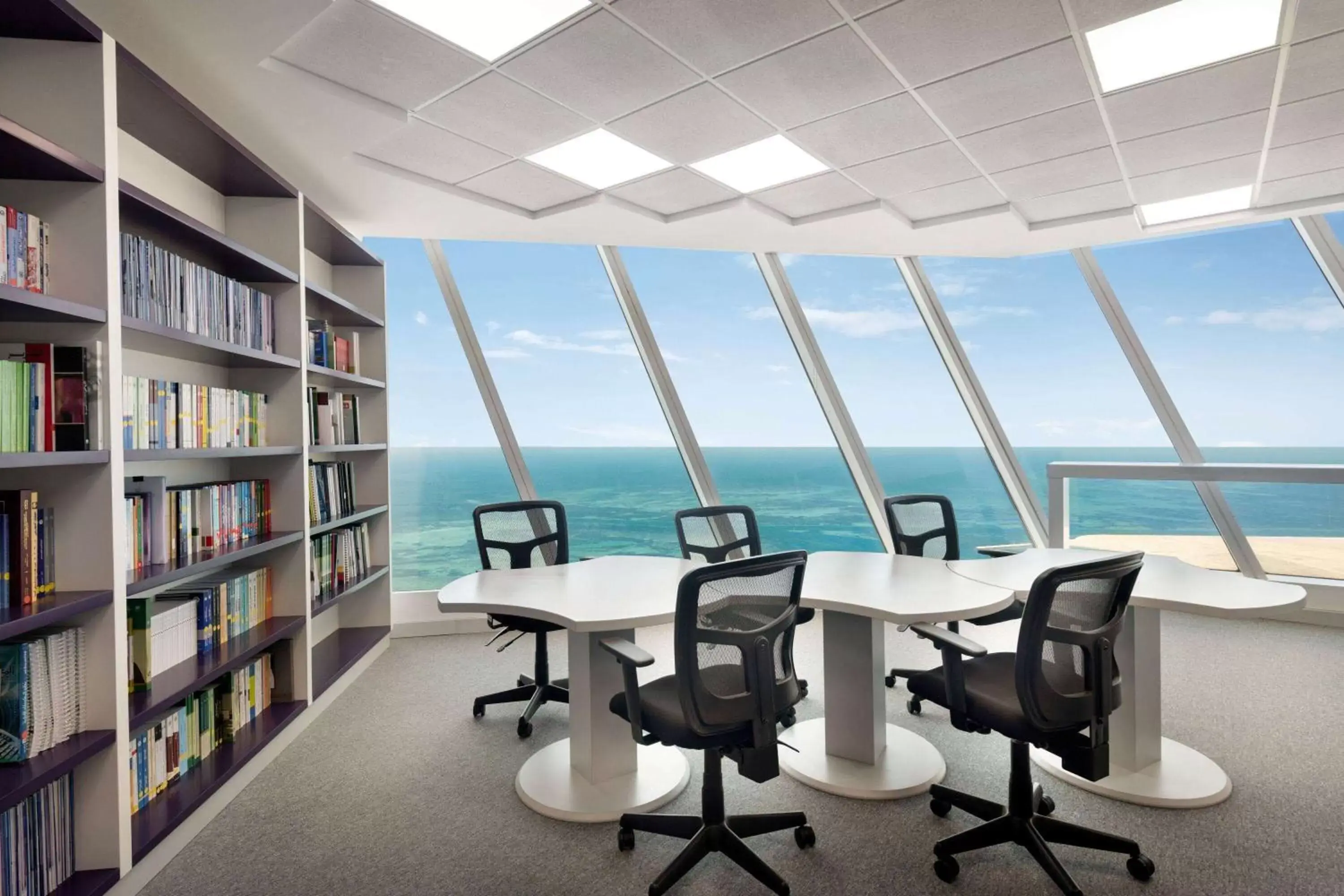 Meeting/conference room, Library in Wyndham Grand Manama