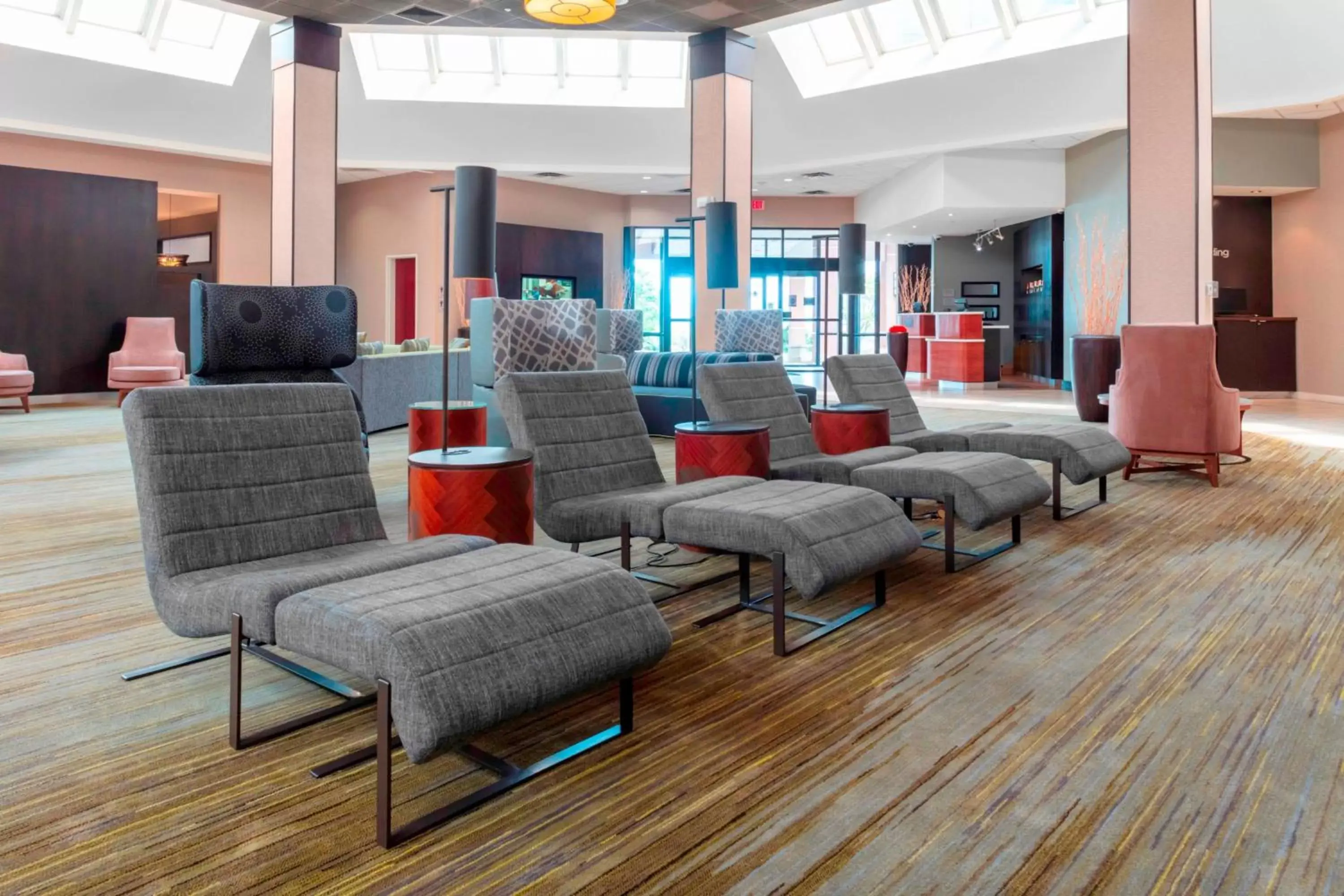Lobby or reception, Seating Area in Courtyard by Marriott Killeen