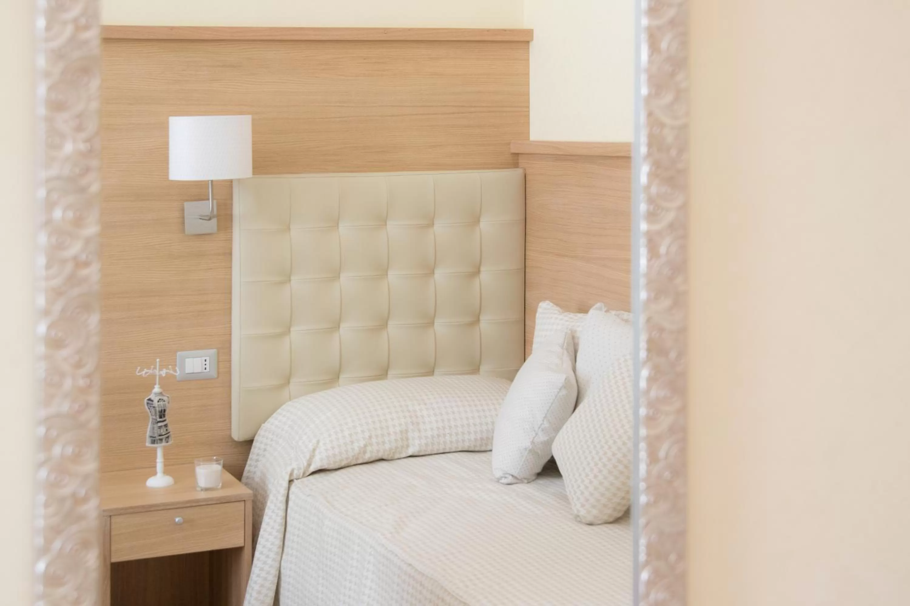 Bed in Esposizione Palace Hotel