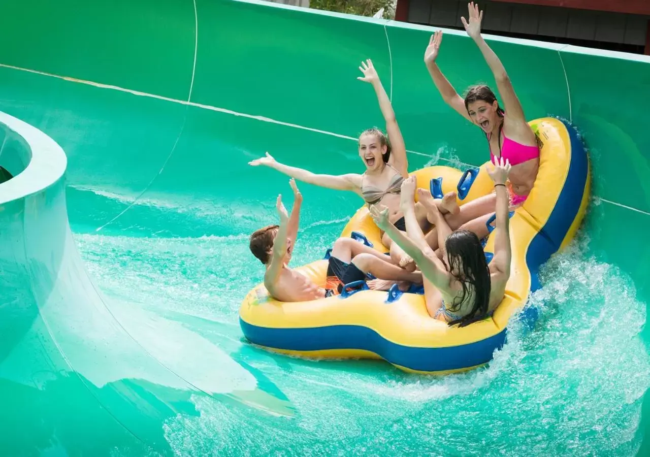 Aqua park in Camelback Resort