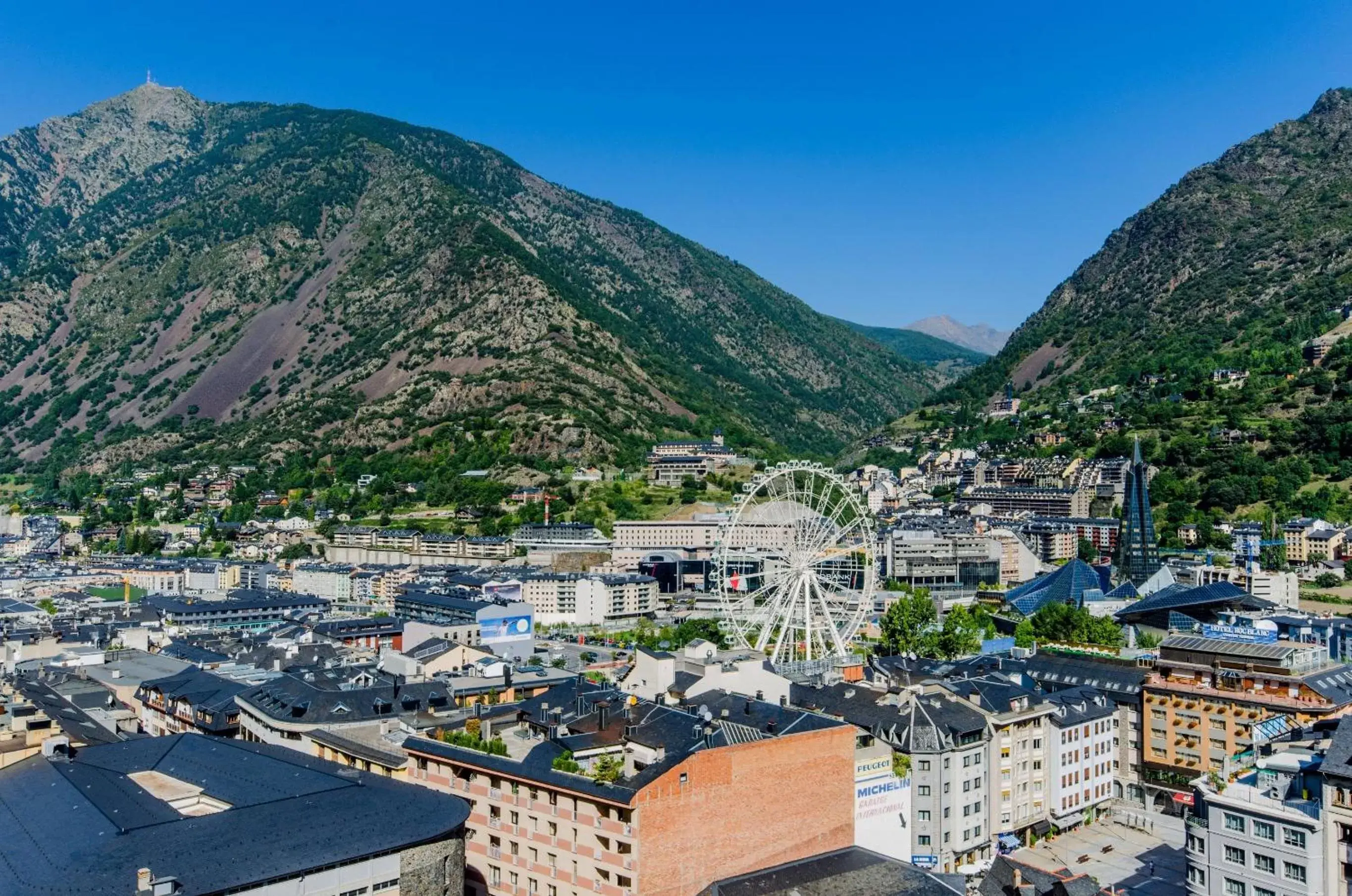 Area and facilities in Hotel Panorama